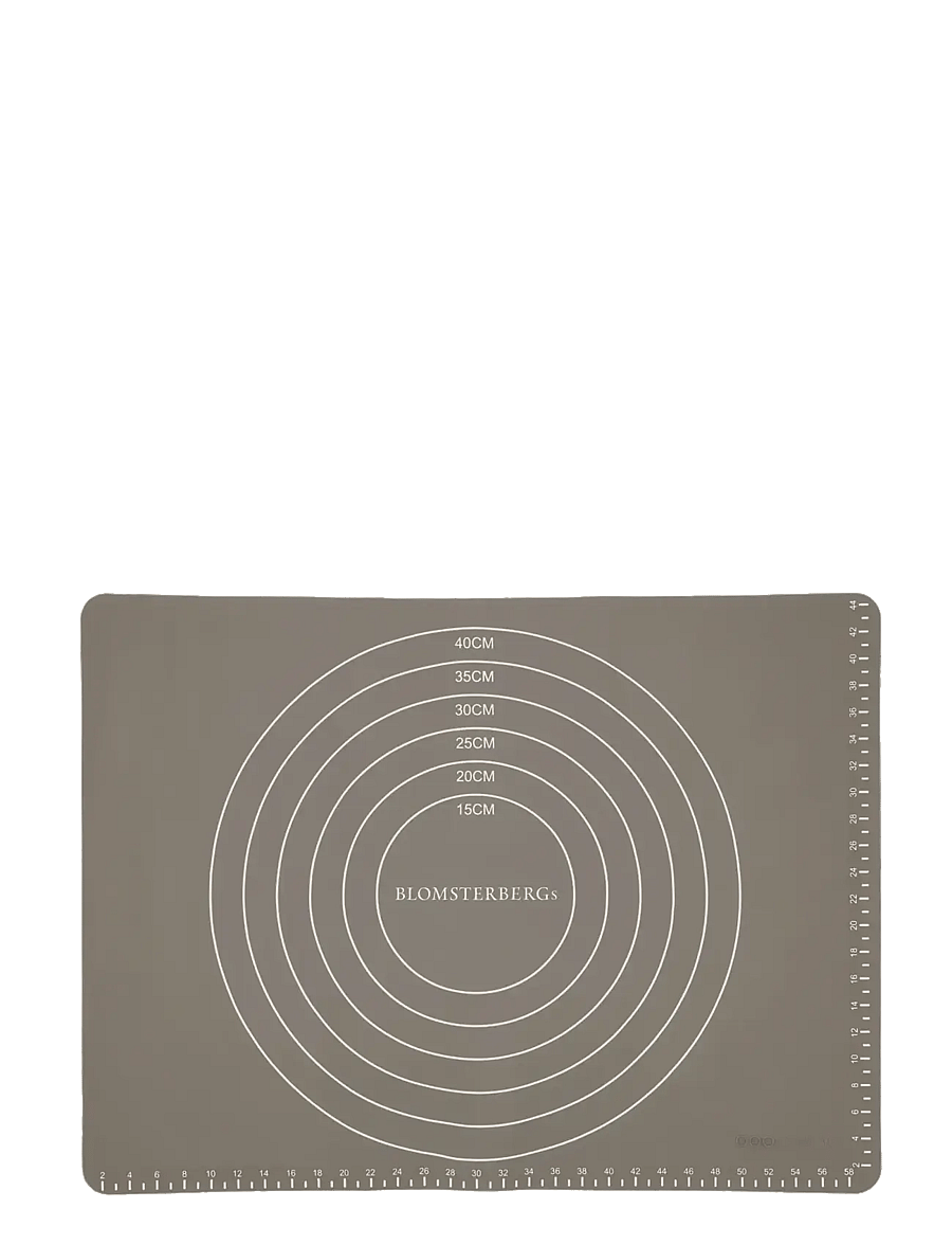 Blomsterbergs - Baking mat with measurements 45 x 60 cm Latte Silicone - muud küpsetustarvikud - beige - 0