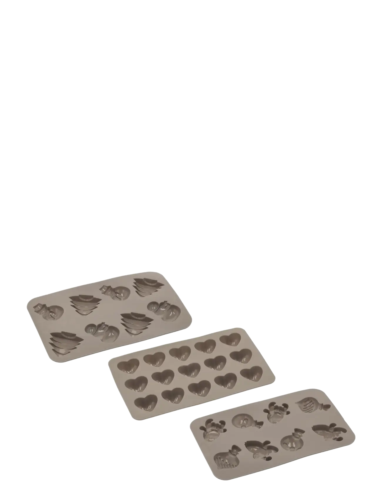 Blomsterbergs Chocolate mould 3 parts - Neuheiten - BEIGE / beige