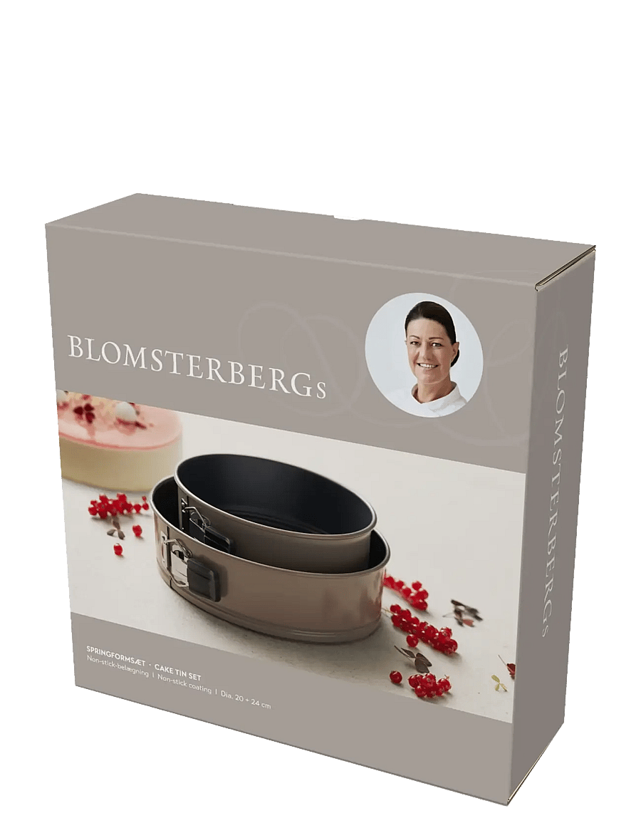Blomsterbergs - Cake tin set - keks- & kuchenformen - beige - 4