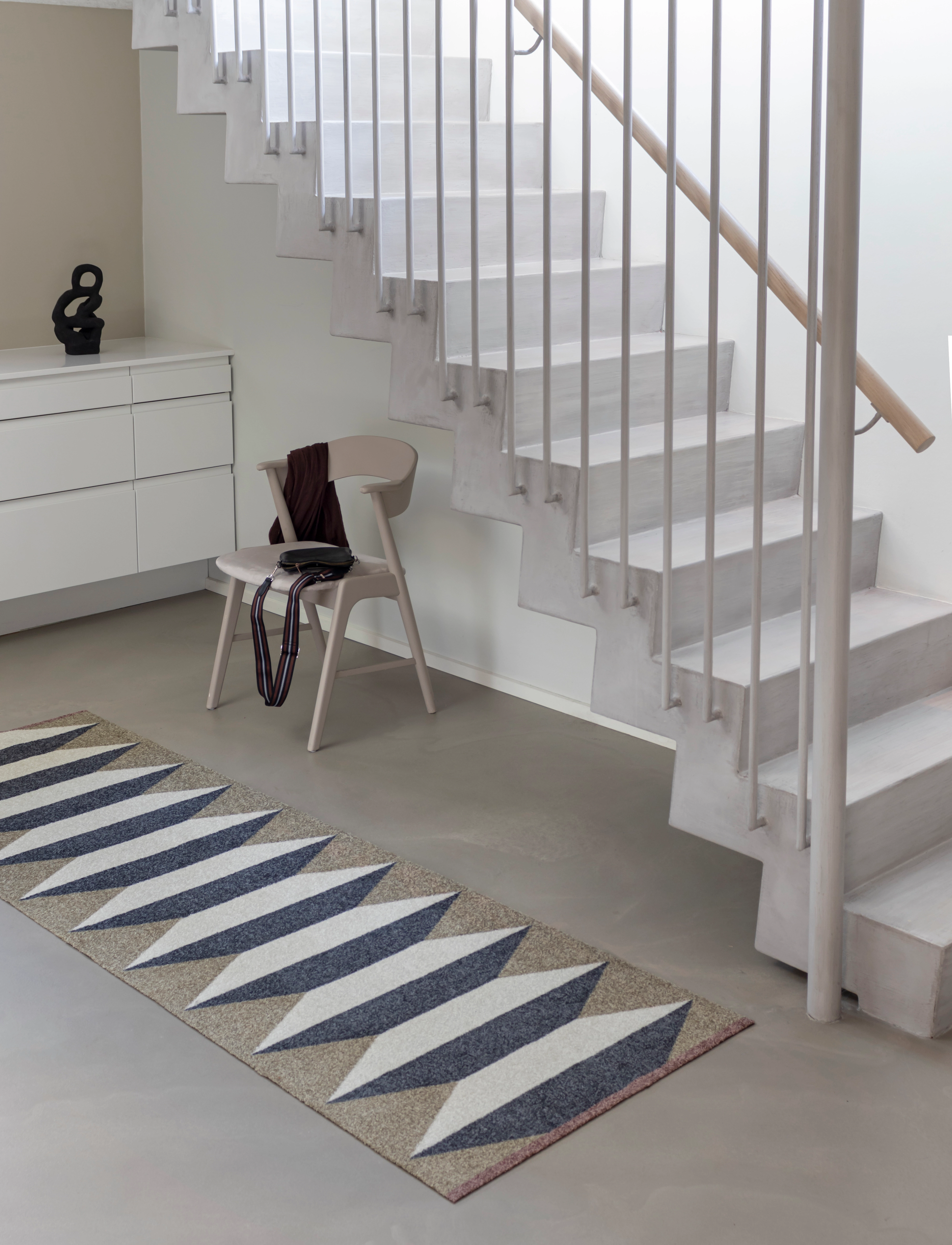 Mette Ditmer Accordion All-Round Runner, 77X240 cm, Rugs & Carpets, Mehrfarbig/gemustert - Door Mats, Homeware