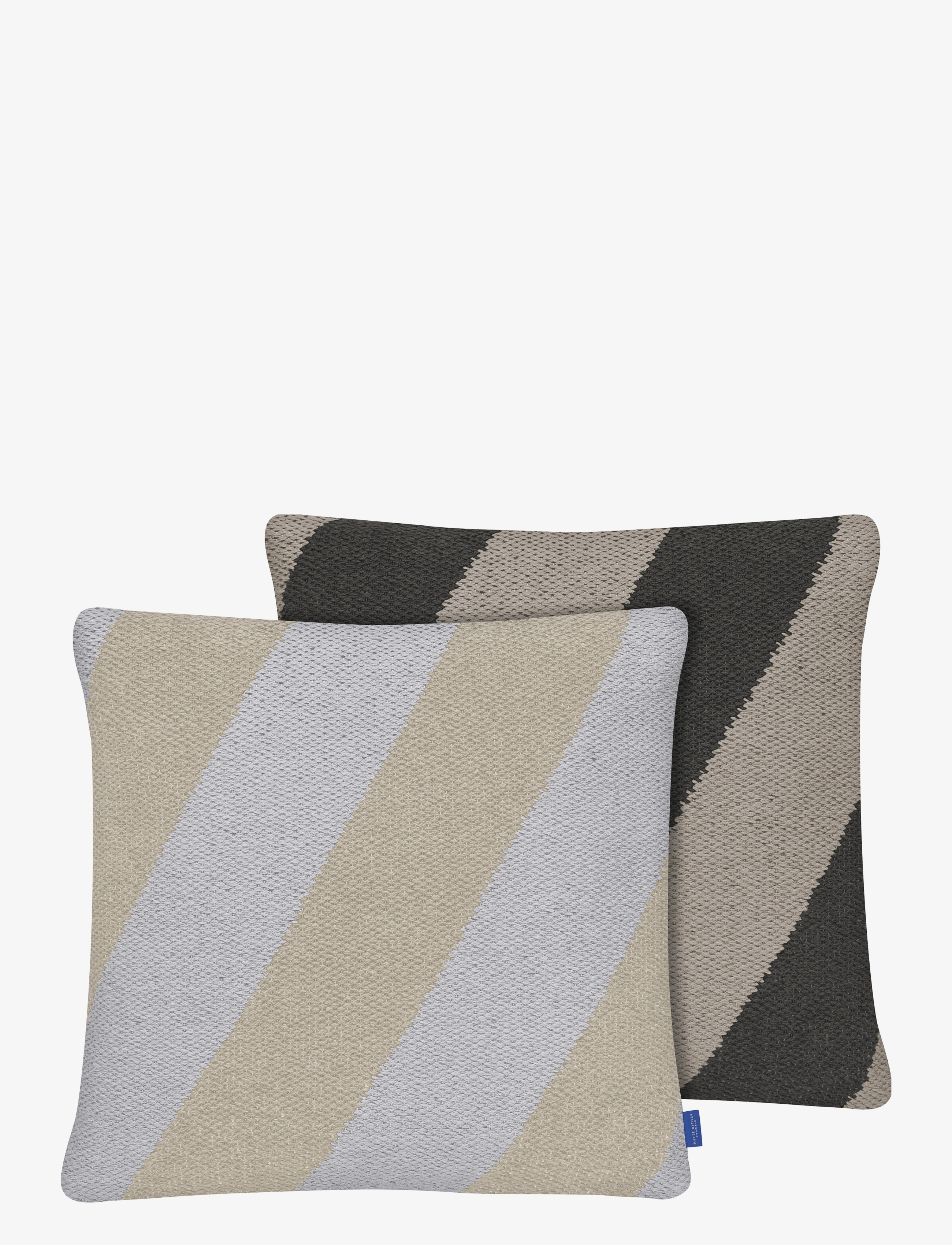 Mette Ditmer ACROSS kilim cushion cover - Dekoratiivpadjad ja padjapüürid - LIGHT GREY / grey