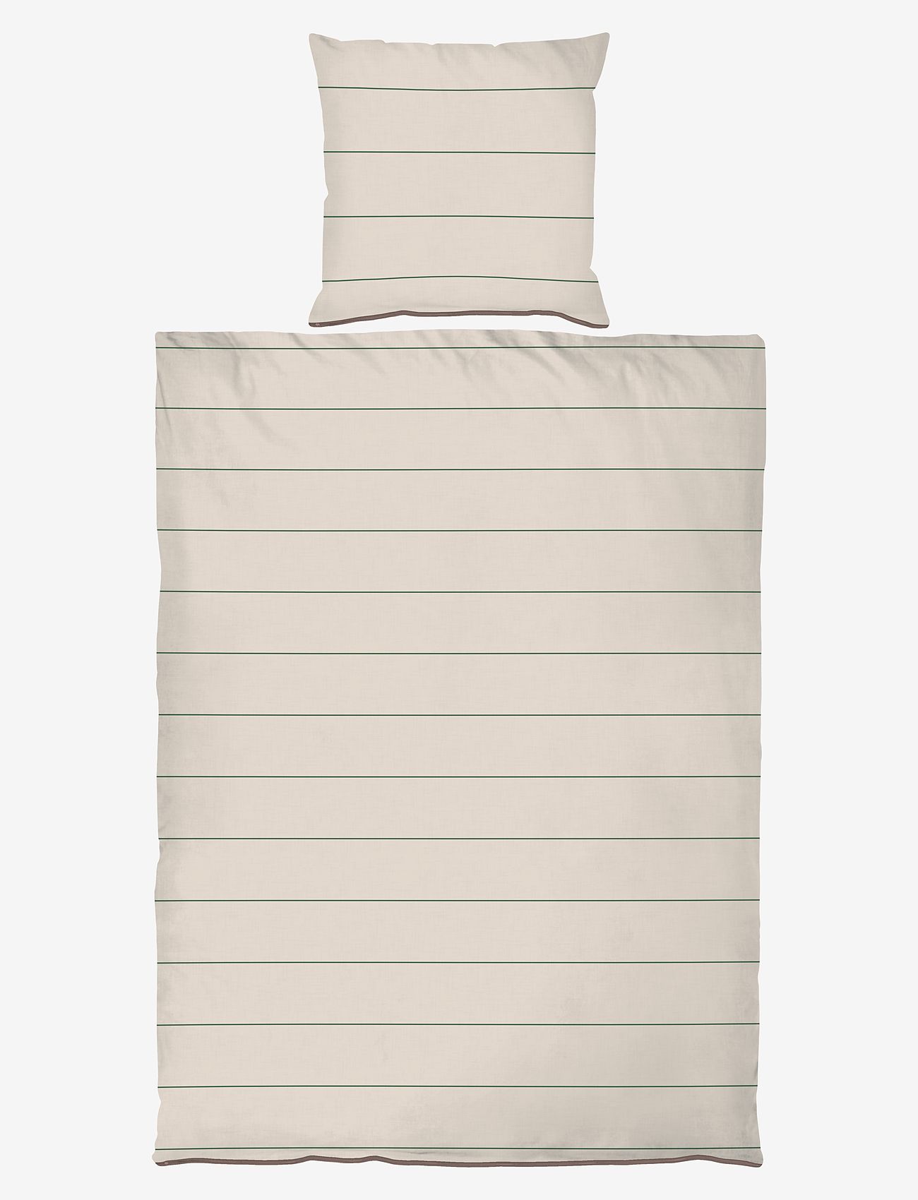 Mette Ditmer - ALIGN bed set - sengesæt - pine green / sand - 0