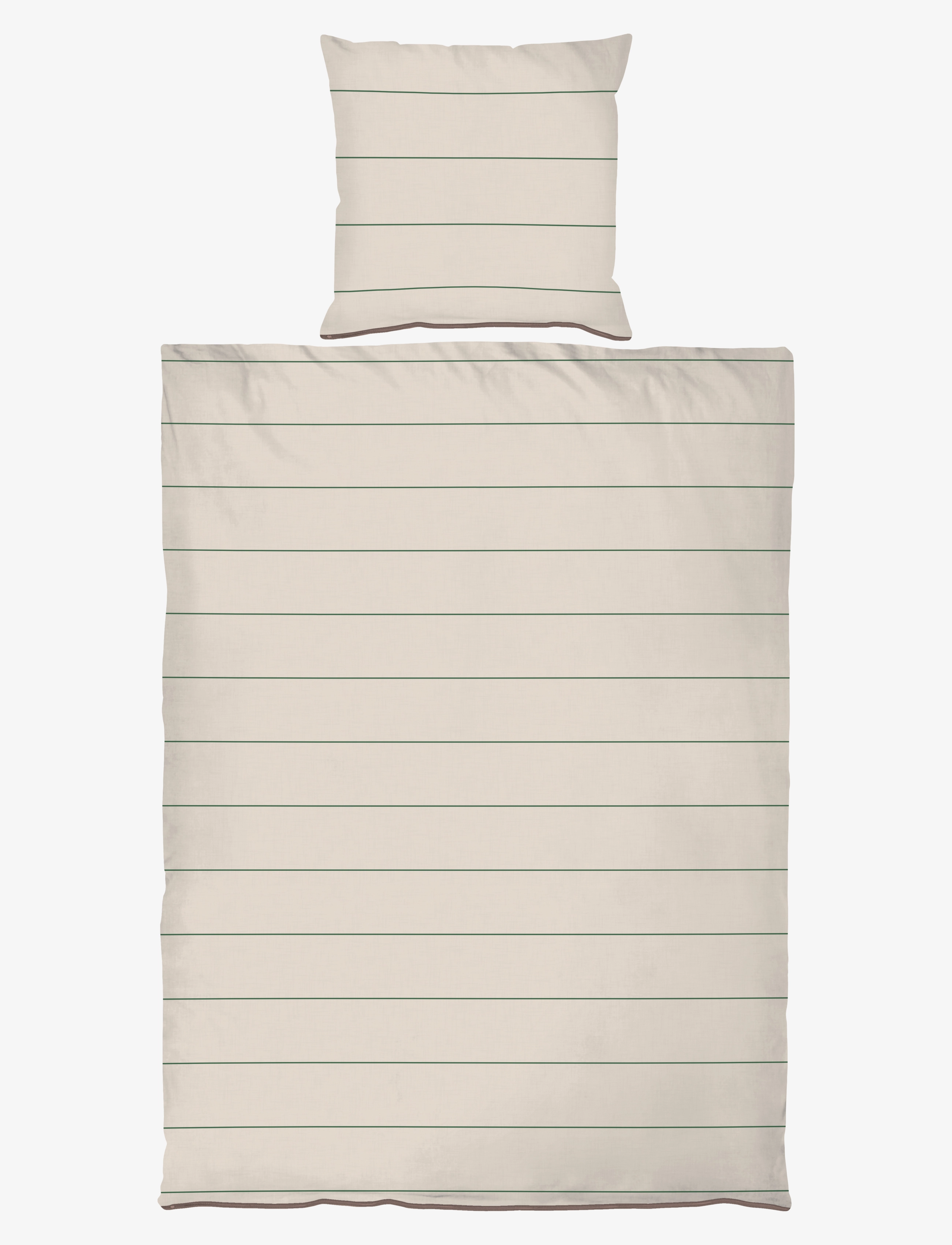 Mette Ditmer ALIGN bed set - Deals - PINE GREEN / SAND / beige