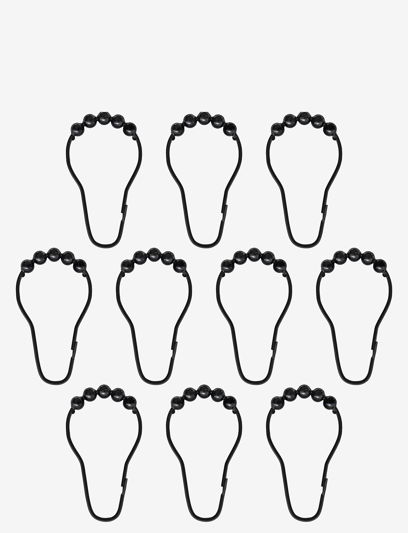 Mette Ditmer - AQUA hooks,10-pack - köp efter pris - black - 0