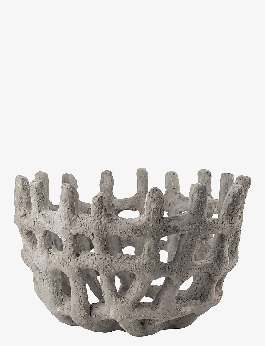 Mette Ditmer - ART PIECE braided bowl - dekoschalen - sand - 1