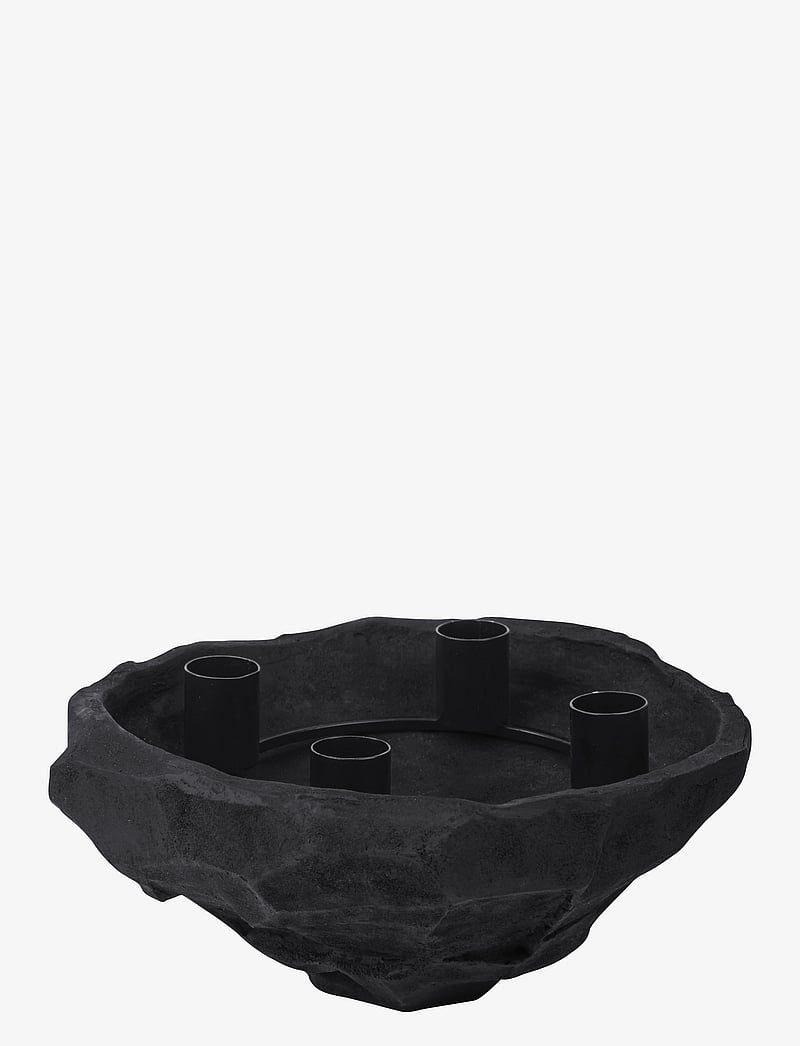 Mette Ditmer - ART PIECE candle bowl - kerzenhalter & kerzenständer - black - 1