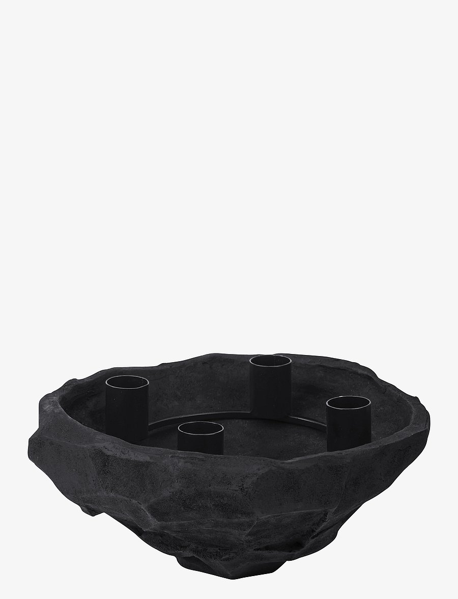 Mette Ditmer - ART PIECE candle bowl - kerzenhalter & kerzenständer - black - 1