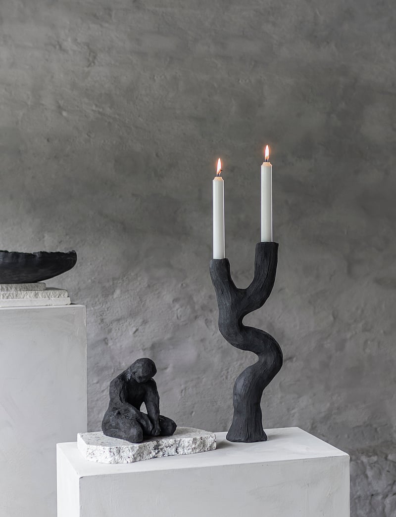 Mette Ditmer - ART PIECE Candleholder - kerzenständer - black - 0