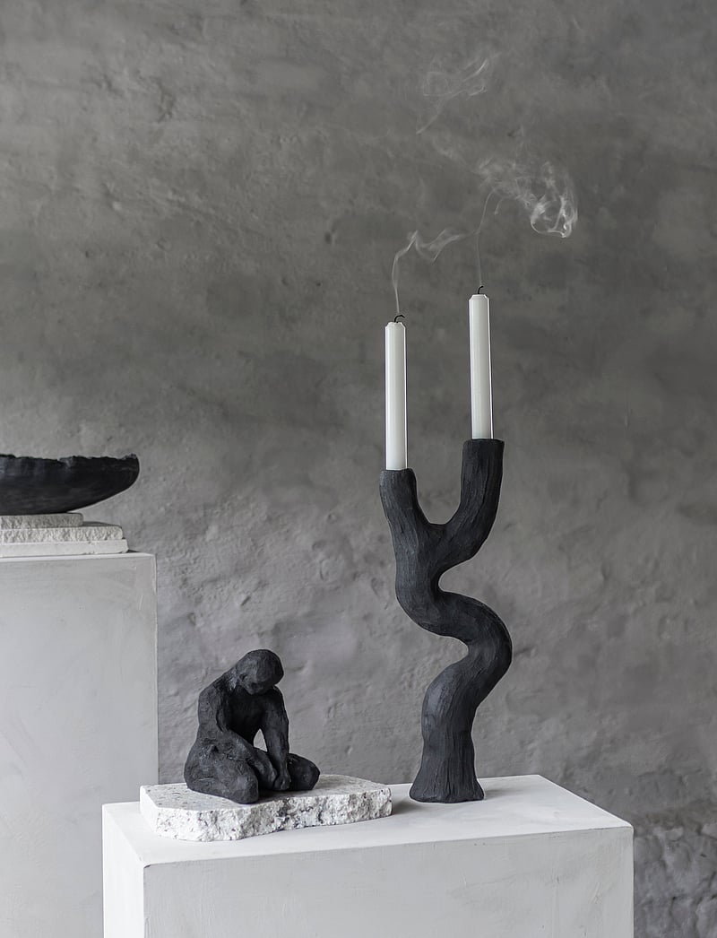 Mette Ditmer - ART PIECE Candleholder - kerzenständer - black - 2