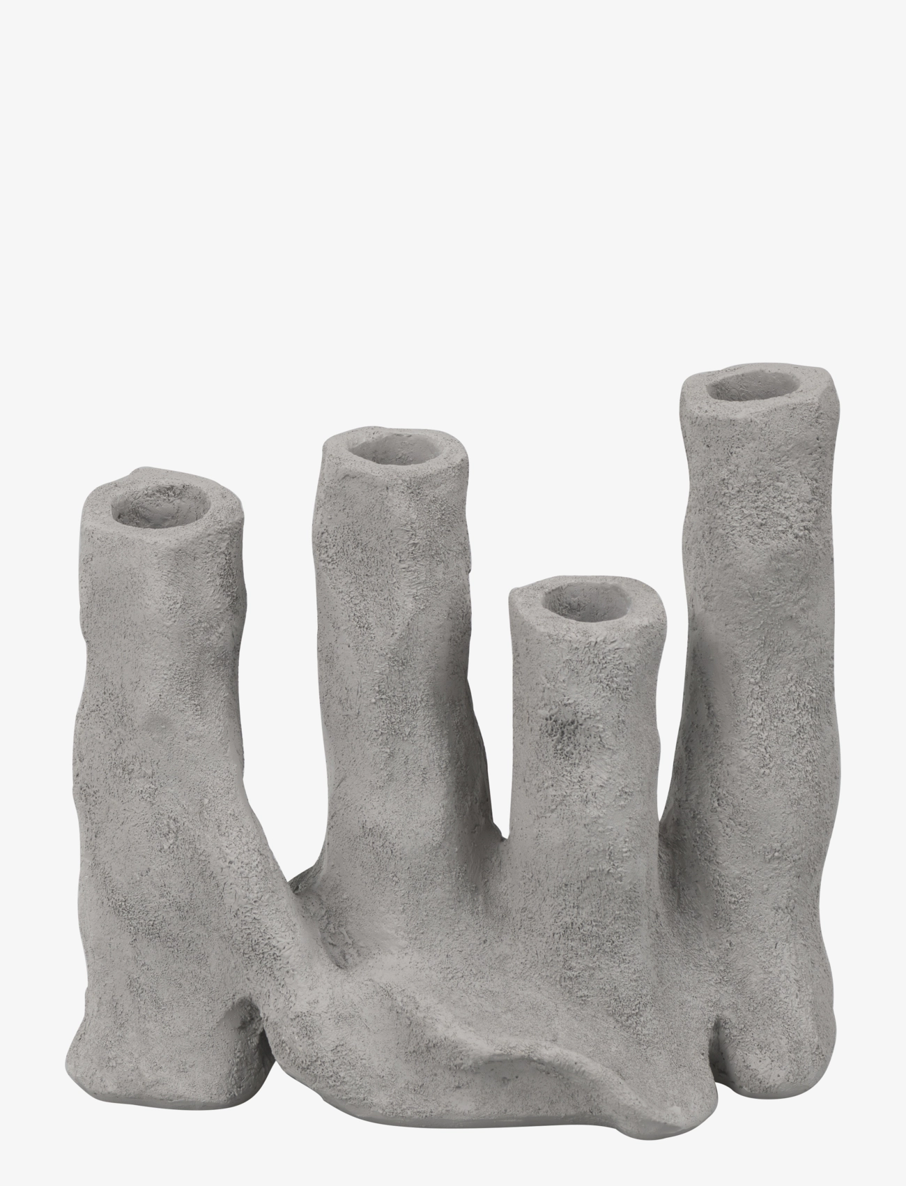 Mette Ditmer ART PIECE four candleholder - Mellem 300-500 kr - LIGHT GREY / grey