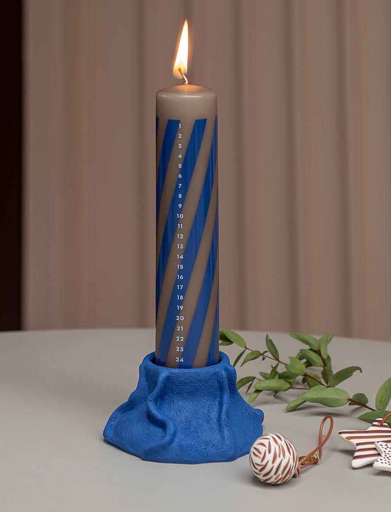 Mette Ditmer - ART PIECE lava candleholder - die niedrigsten preise - cobalt - 3