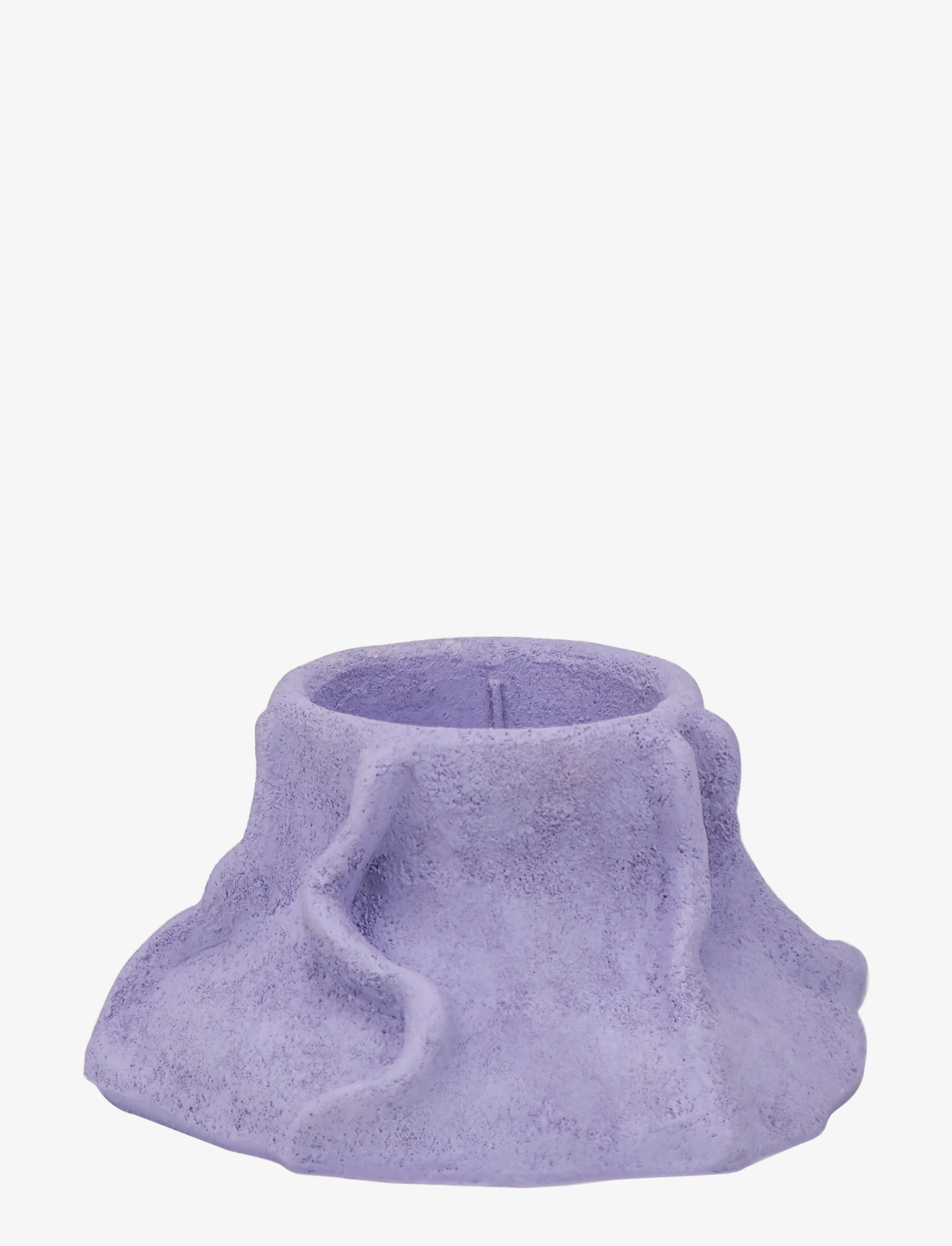 ART PIECE lava candleholder - LIGHT LILAC