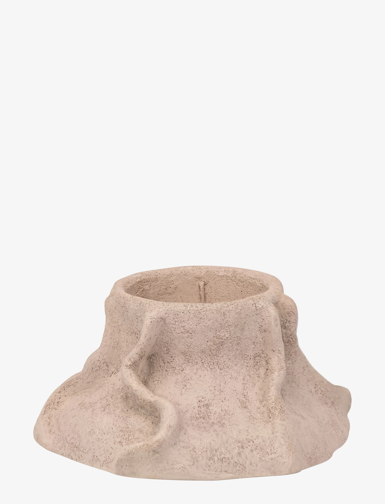 ART PIECE lava candleholder - POWDER ROSE