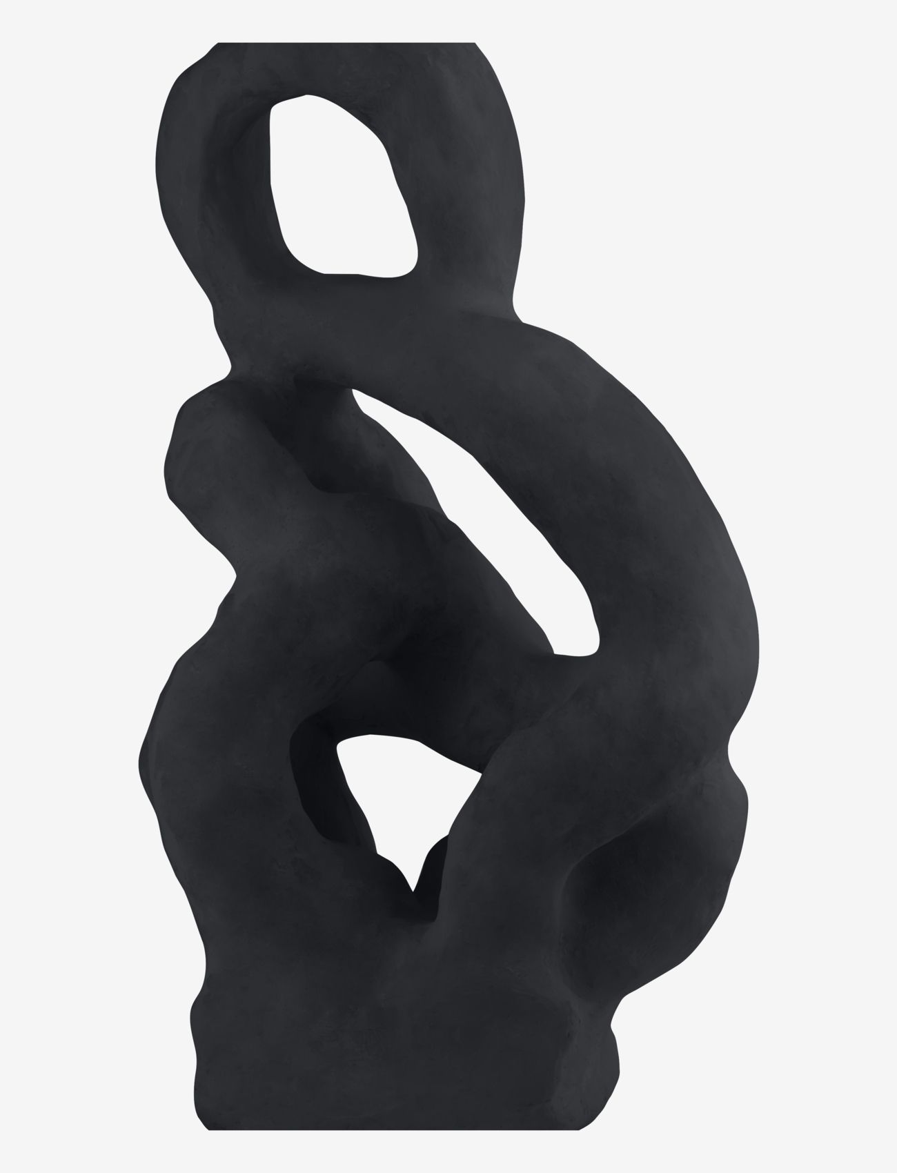 Mette Ditmer Art Piece Sculpture, Porcelænsfigur og -skulptur, Sort, Str: 19X14X32CM