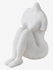 ART PIECE Sitting woman - OFF-WHITE
