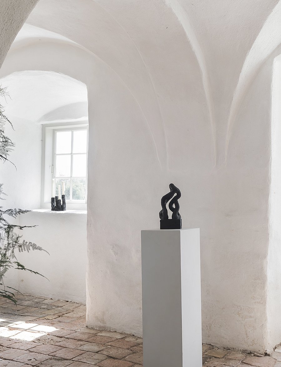 Mette Ditmer - ART PIECE symbiosis sculpture - figuri ja skulptuurid - black - 4