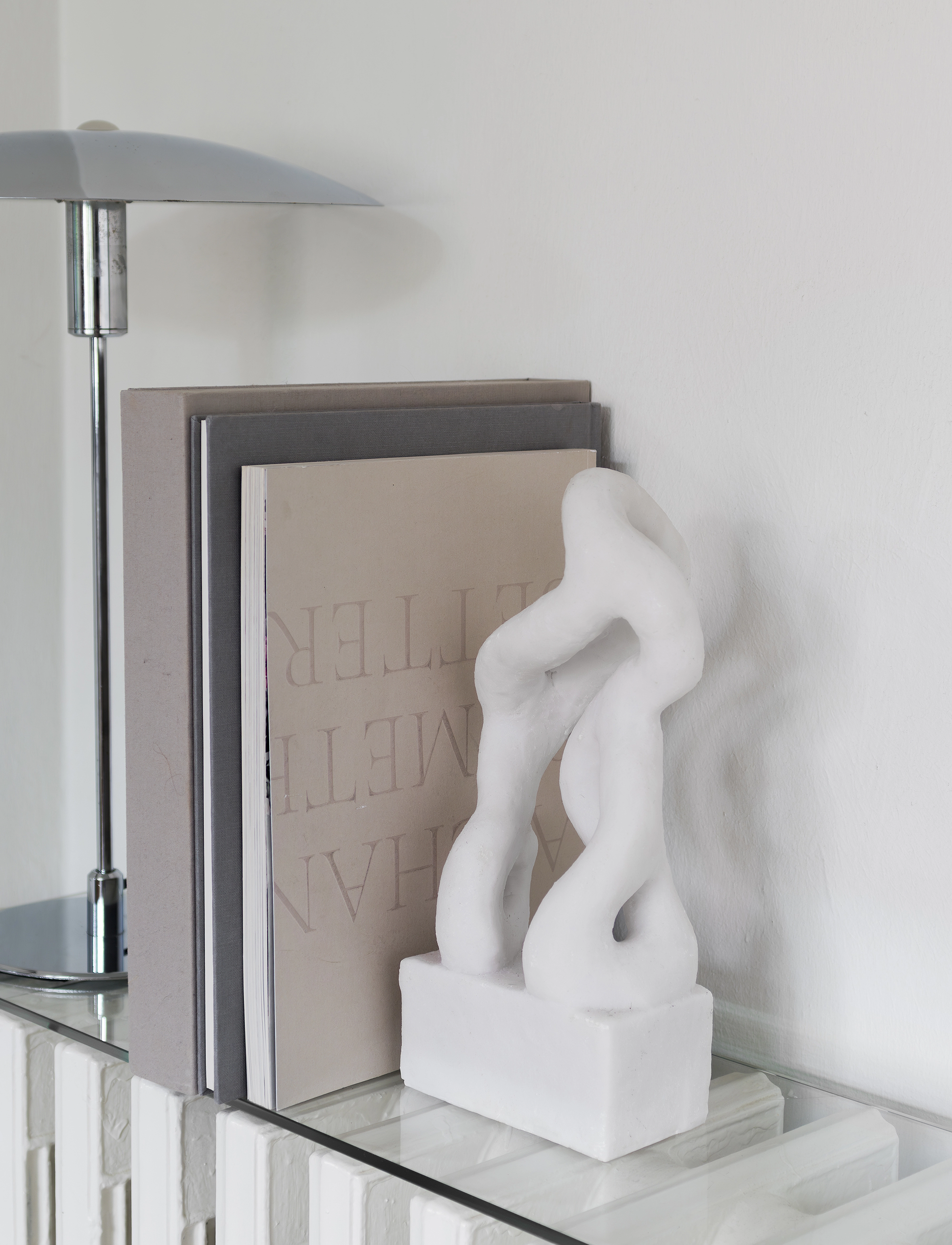 Mette Ditmer Art Piece Symbiosis Sculpture, W11.5X L14.5X H29 cm, Decorative Accessories-details, Weiß - Porcelain Figures & Sculptures, Homeware
