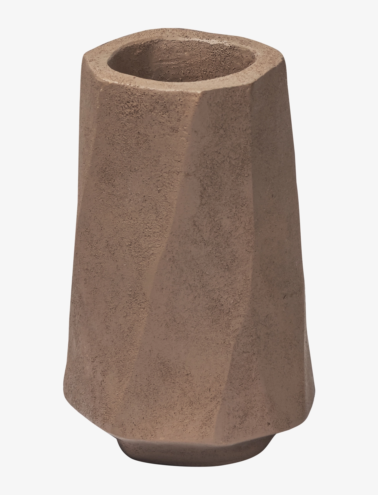Mette Ditmer Art Piece Nuki Vase C, Stor vase, Brun, Str: H12.5CM