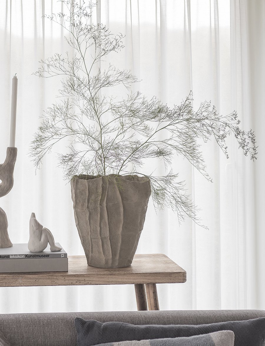 Mette Ditmer - ART PIECE Artistic vase - vasen - sand - 0