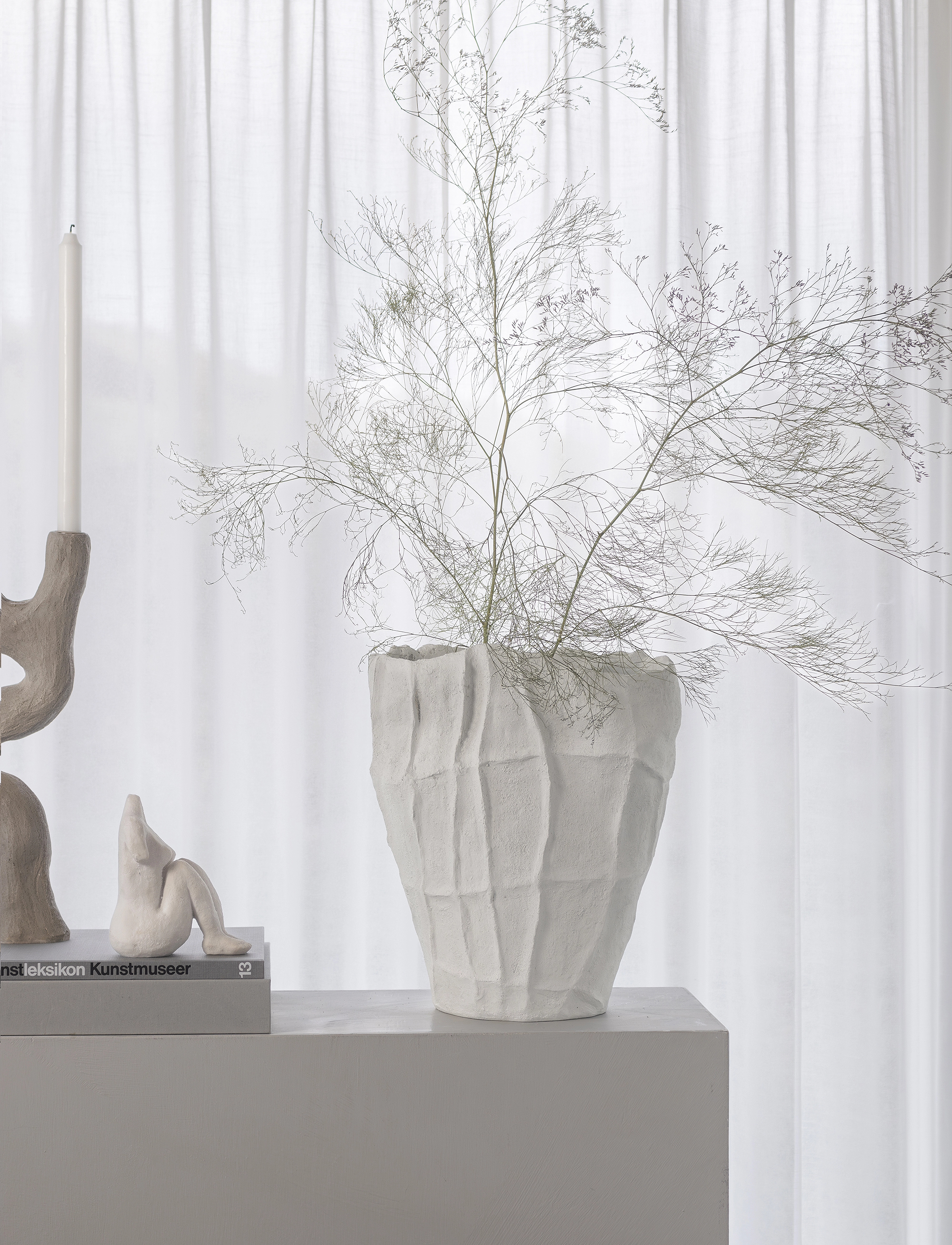 Mette Ditmer - ART PIECE Artistic vase - vazos - off-white - 3