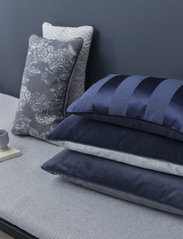 Mette Ditmer - ATELIER cushion, with filling - puter - satin midnight - 2