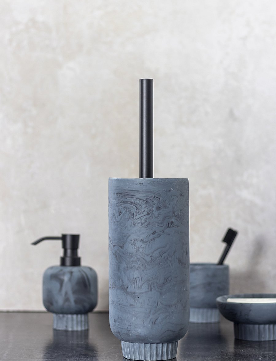 Mette Ditmer - ATTITUDE Toilet brush - toilettenbürsten - slate blue - 1