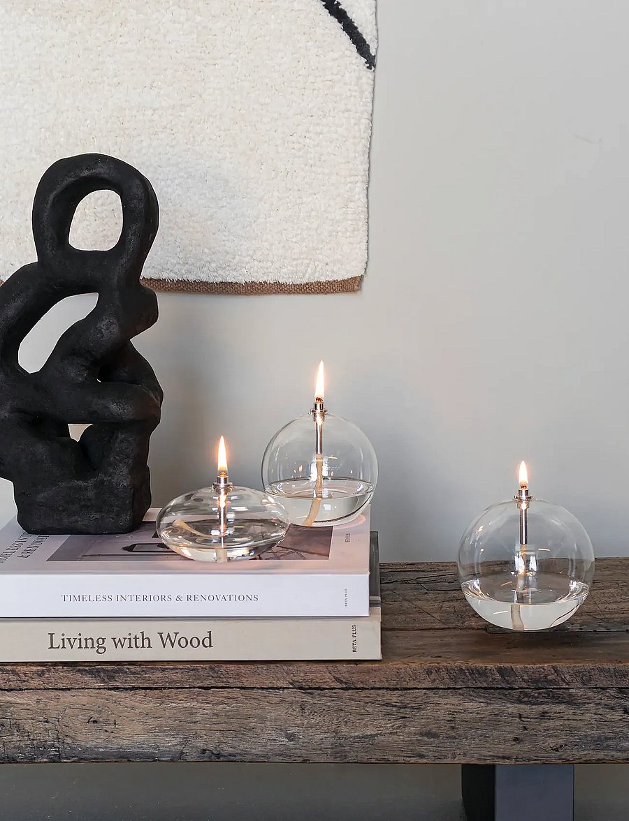 Mette Ditmer - AURA oil lamp, large - teelichter - transparent - 2