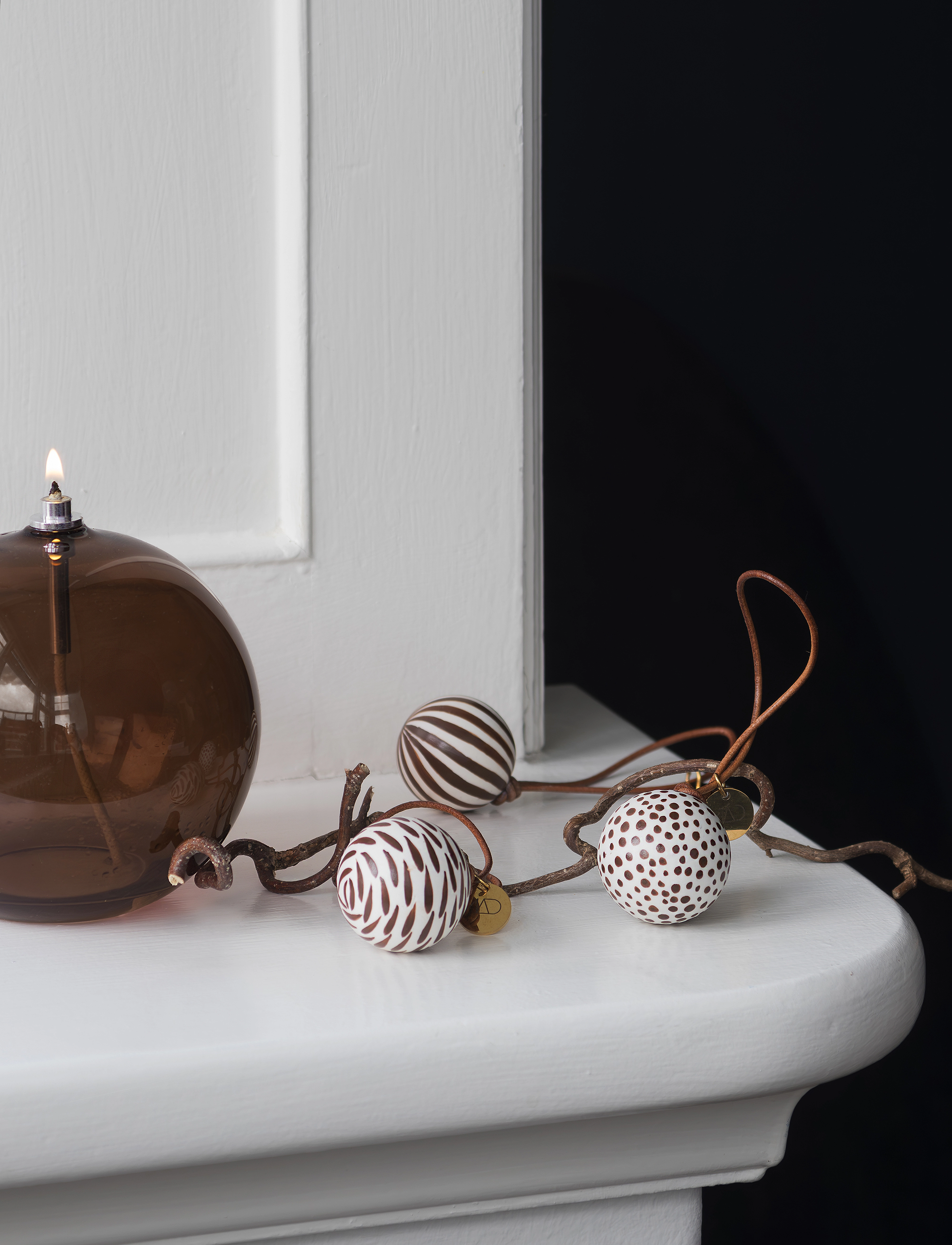 Mette Ditmer - AURA oil lamp - oljelamper - brown - 2