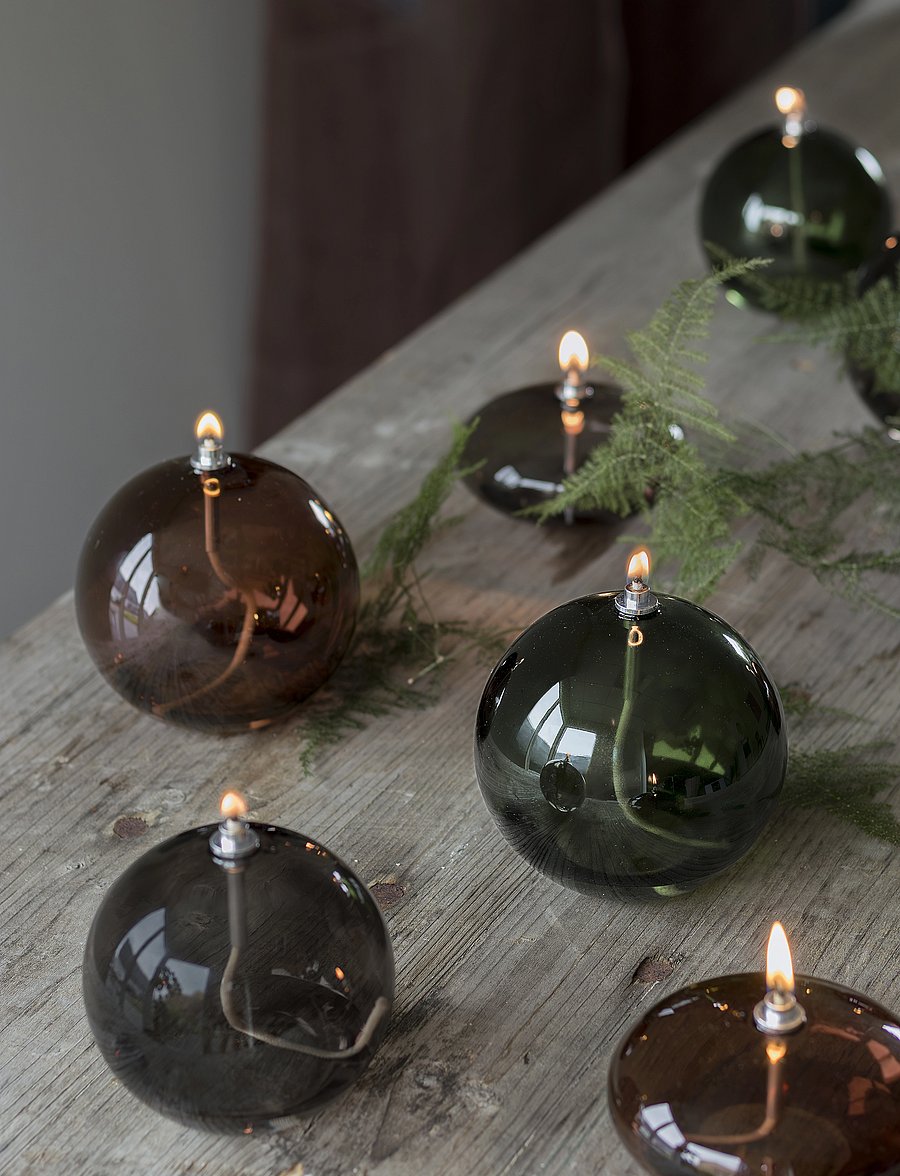 Mette Ditmer - AURA oil lamp - Öllampen - smoke grey - 2
