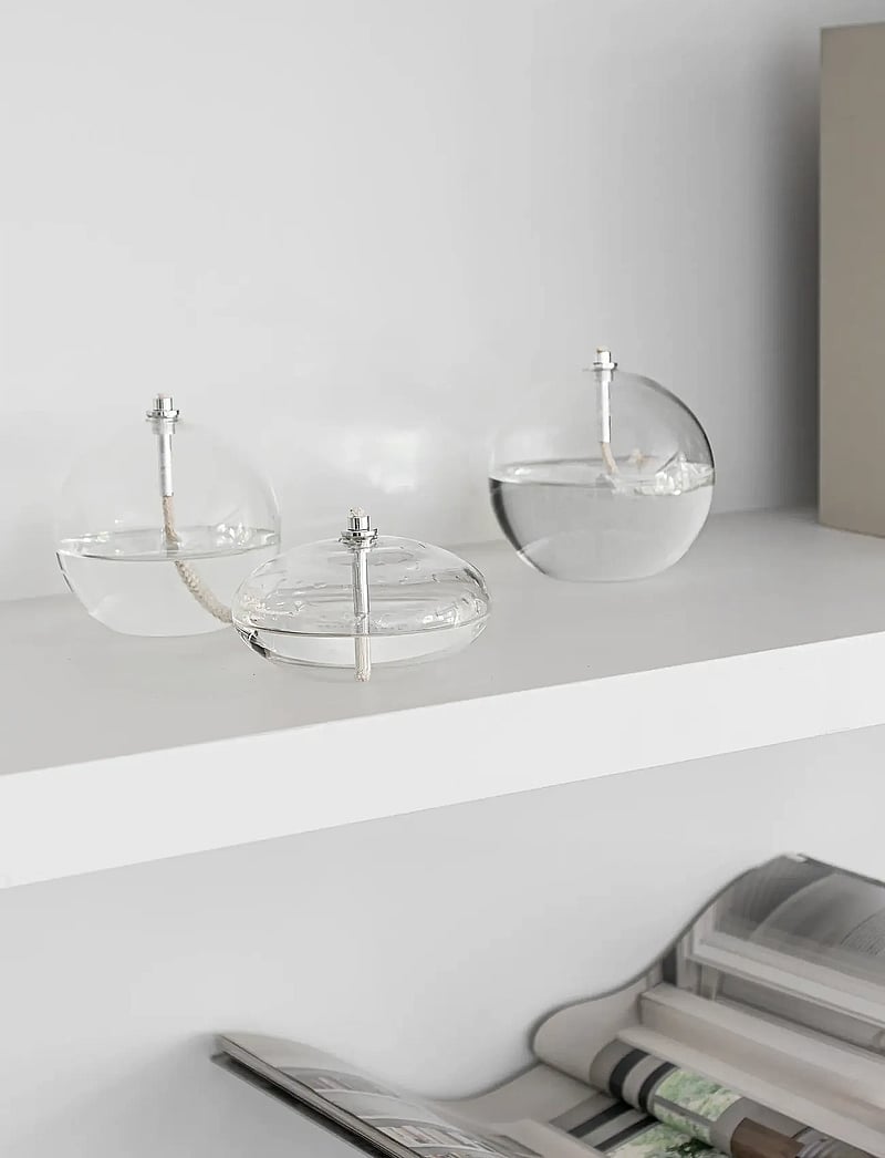 Mette Ditmer - AURA oil lamp, small - teeküünlad - transparent - 3