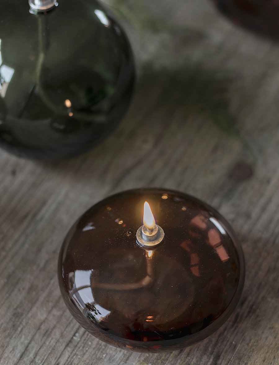 Mette Ditmer - AURA oil lamp - Öllampen - brown - 0