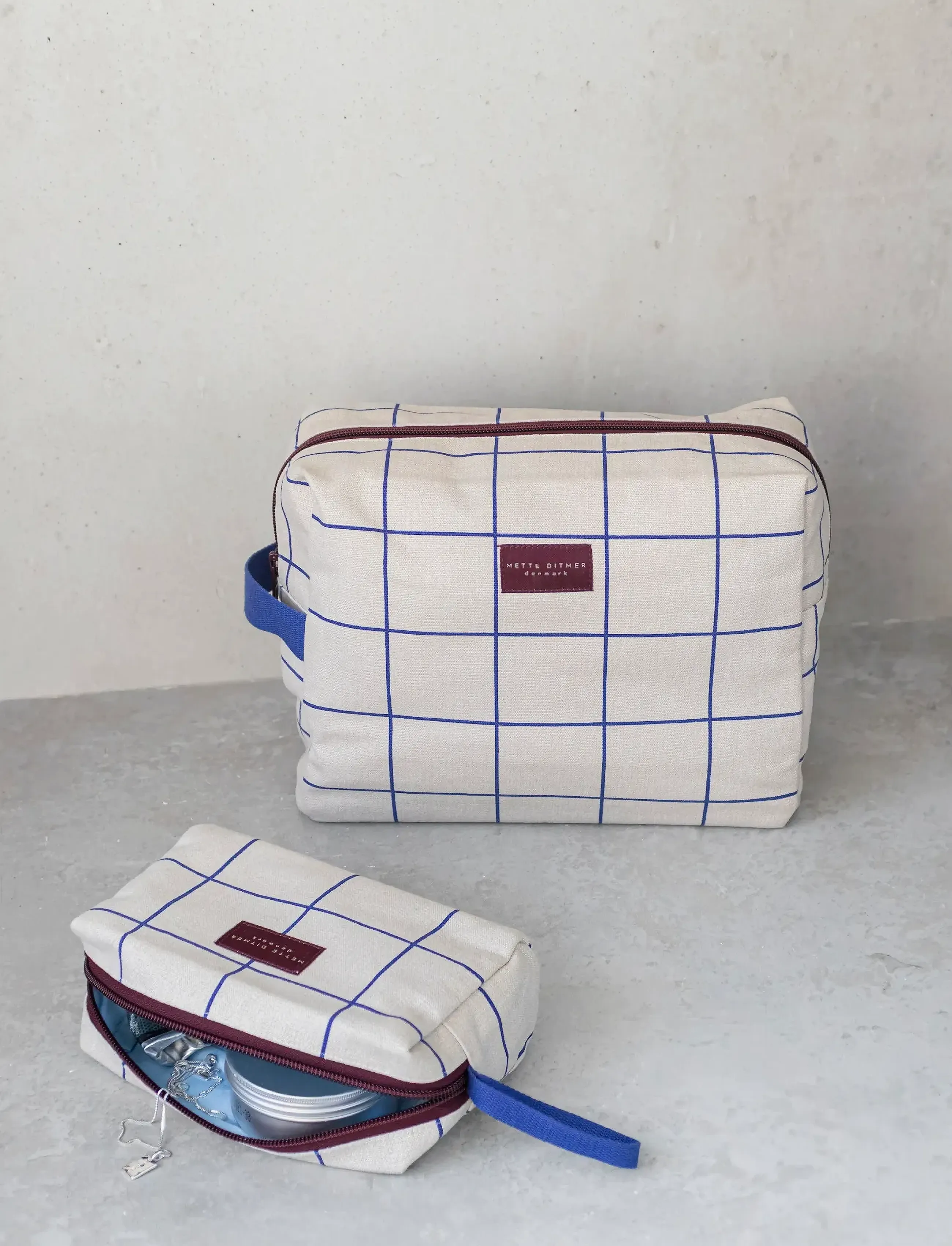 Mette Ditmer Bring-It Cosmetic Bag, One Size, Bags, Creme - Toiletry Frauen