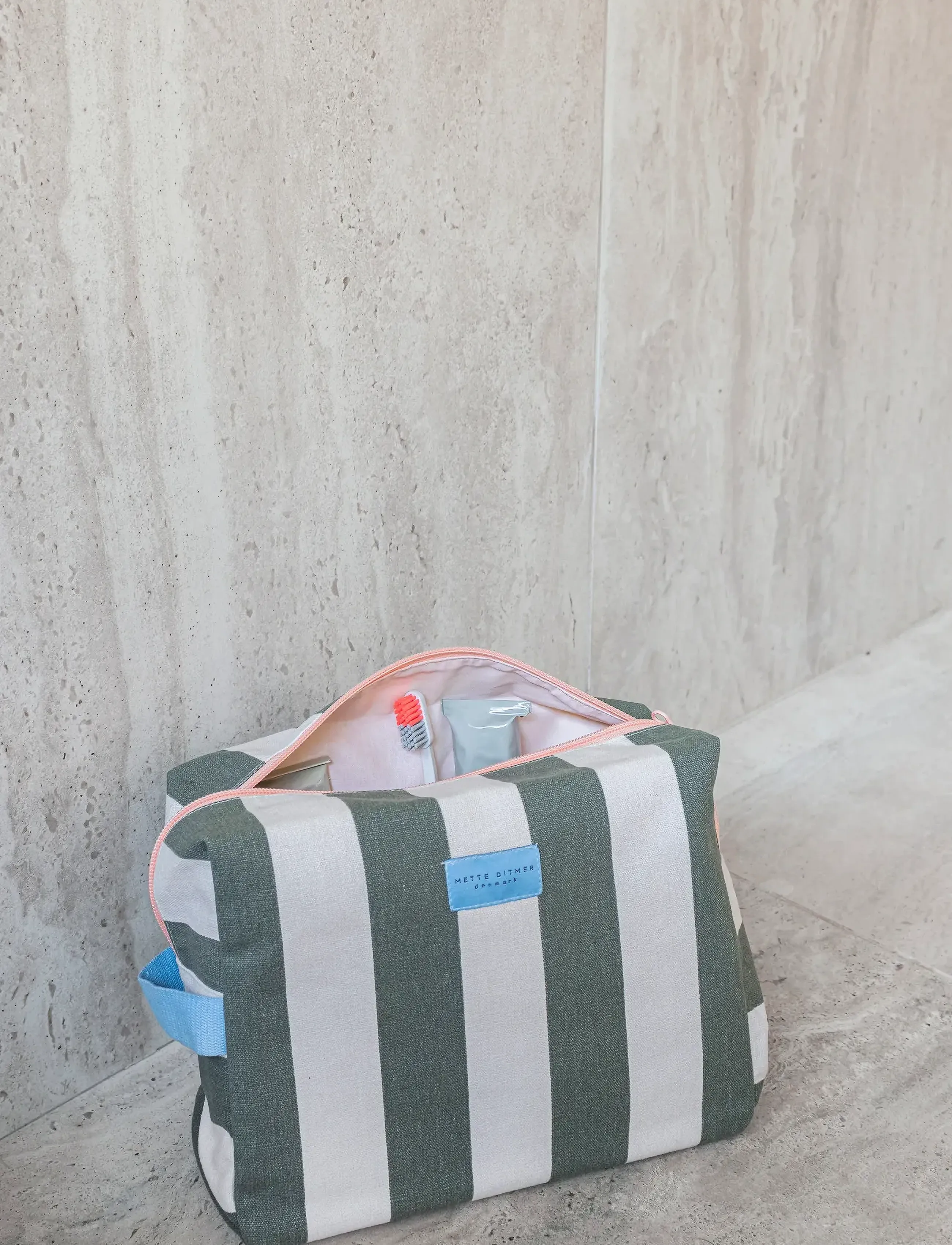 Mette Ditmer Bring-It Vanity Bag, One Size, Green, Tasker > Toilettasker, Dame