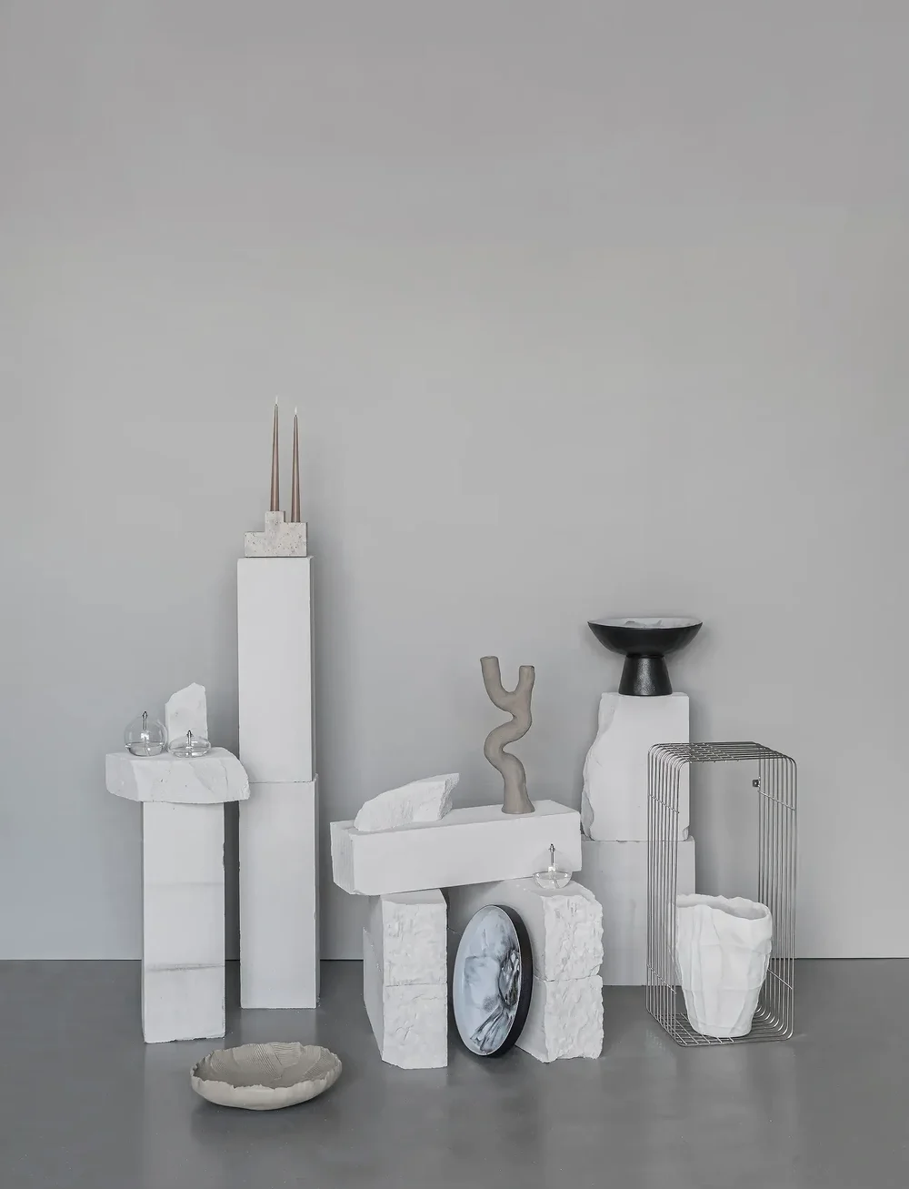 Mette Ditmer - BY HAND bowl on foot - Üle 100 € - off-white - 4