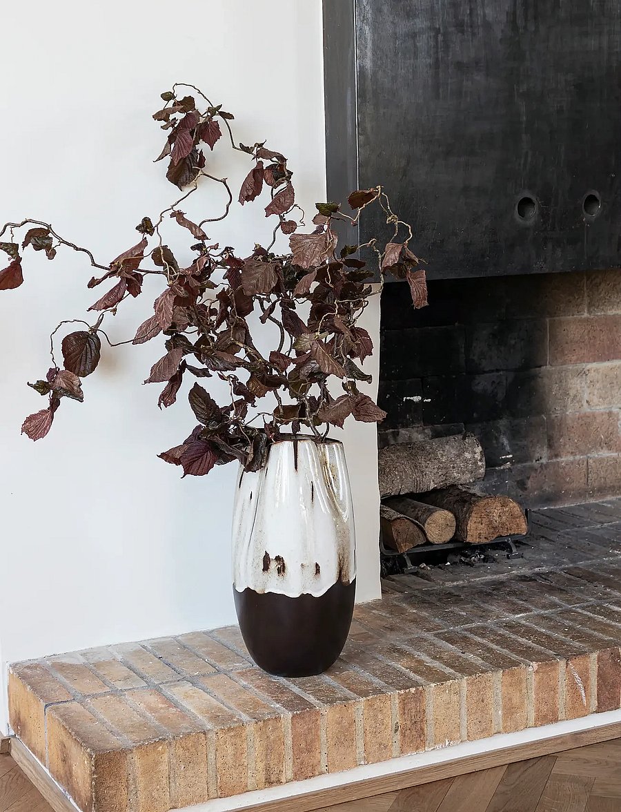 Mette Ditmer - BY HAND curve vase, large - vasen - off-white - 4