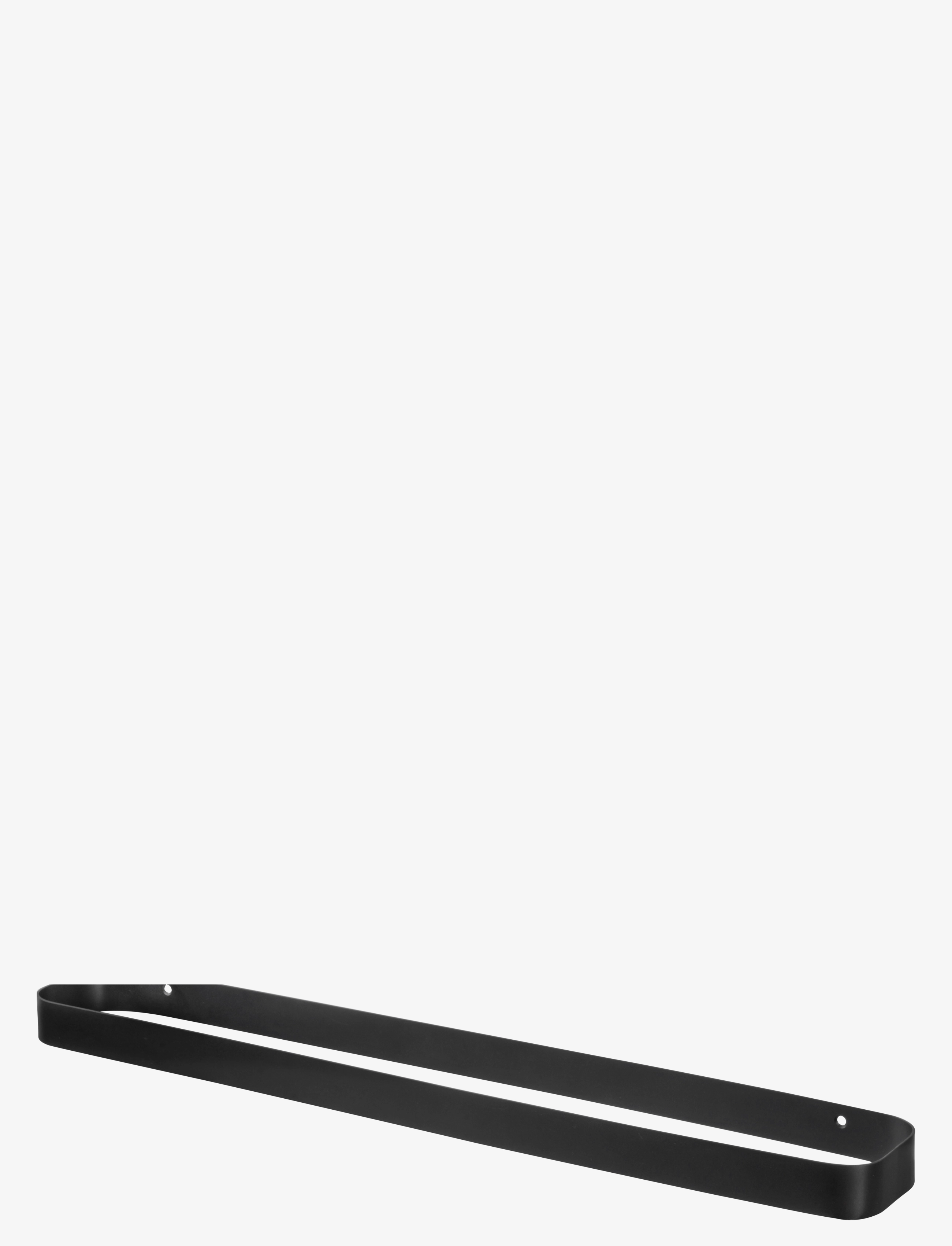 Mette Ditmer CARRY towel bar - Knager & Knopper - BLACK / brown