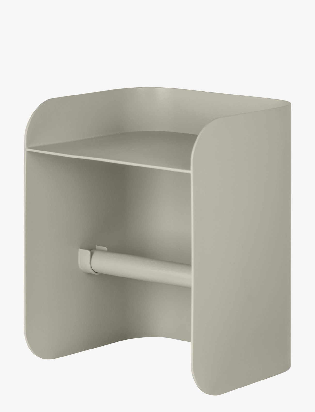 Mette Ditmer Carry Toilet Roll Holder, Toiletholder og hase, Grå, Str: 14X12.8X18.5CM