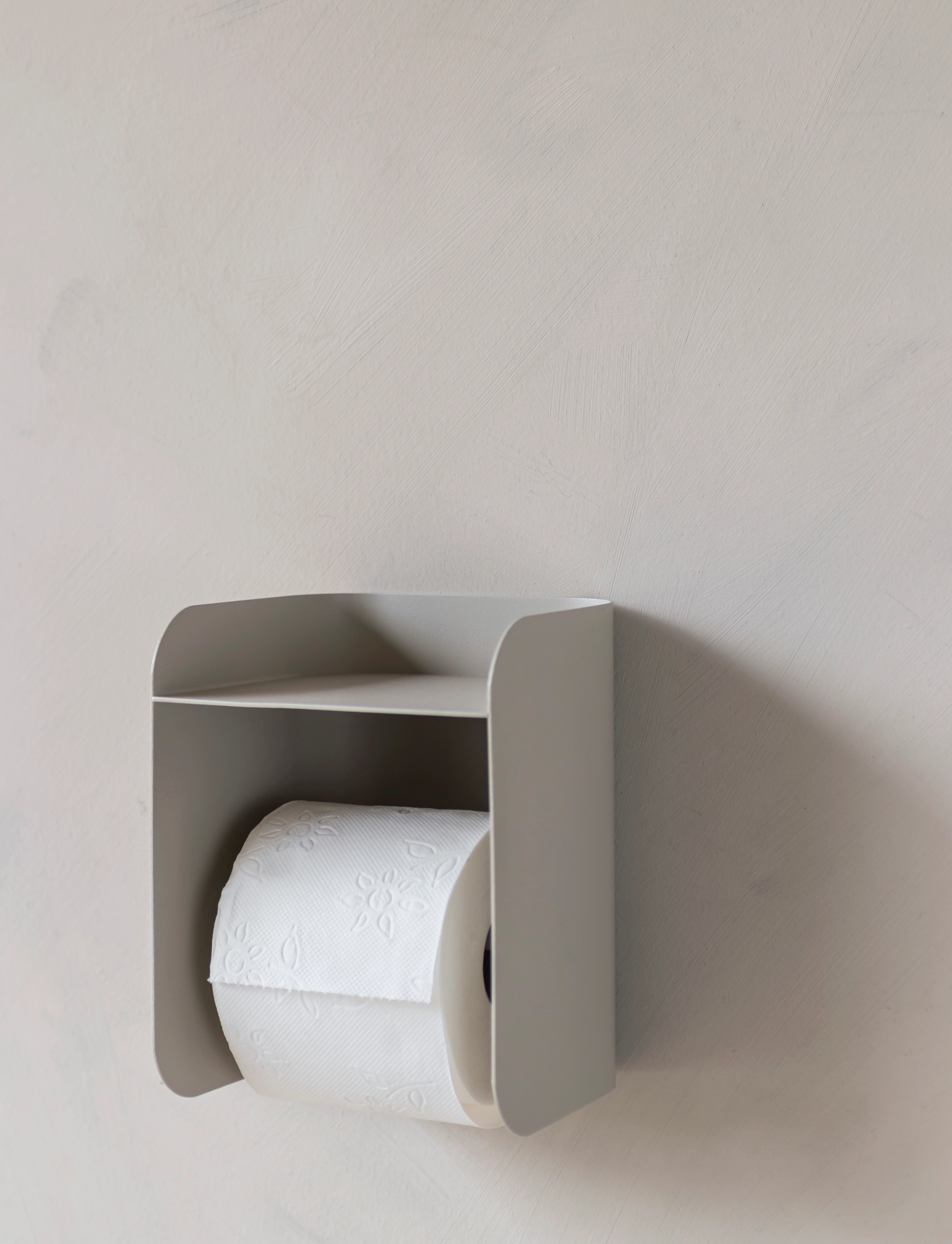 Mette Ditmer Carry Toilet Roll Holder, 14X12.8X18.5 cm, Bathroom Interior, Grau - Holders & Hocks, Homeware