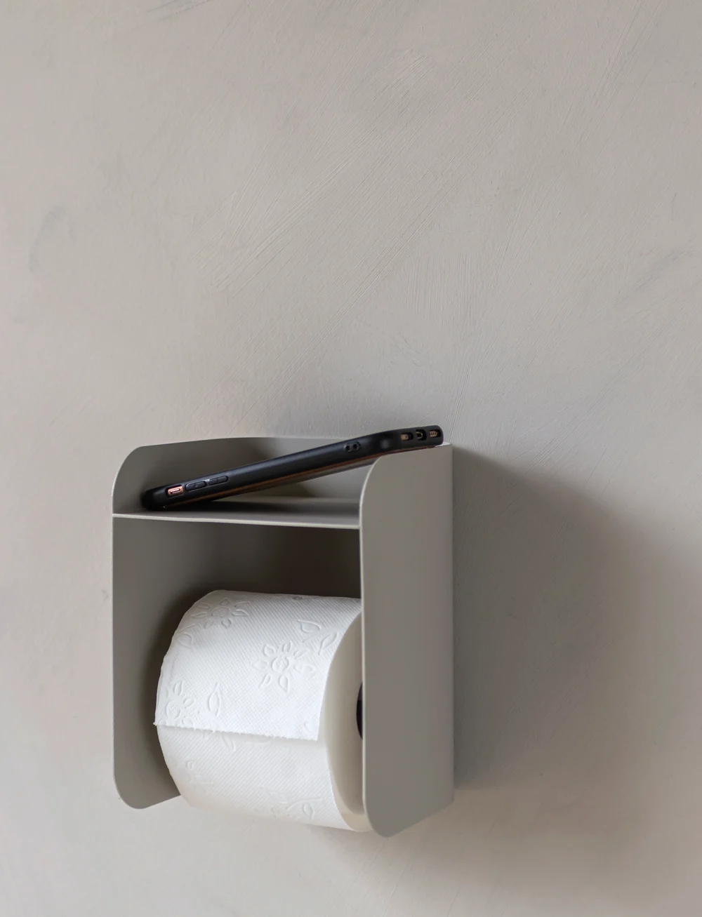 Mette Ditmer - CARRY toilet roll holder - haken & bügel - sand grey - 3