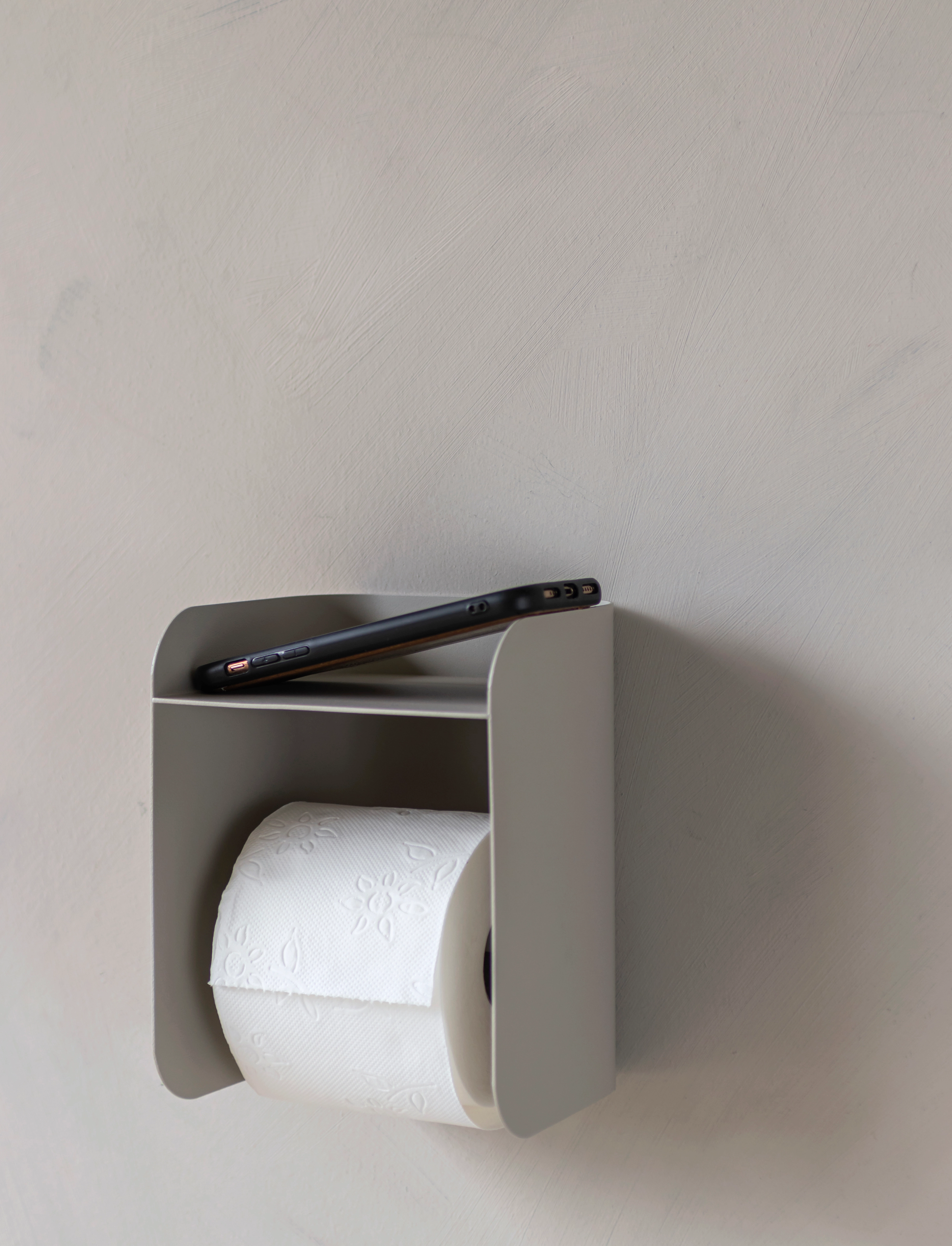 Mette Ditmer - CARRY toilet roll holder - wieszaki i haczyki - sand grey - 3