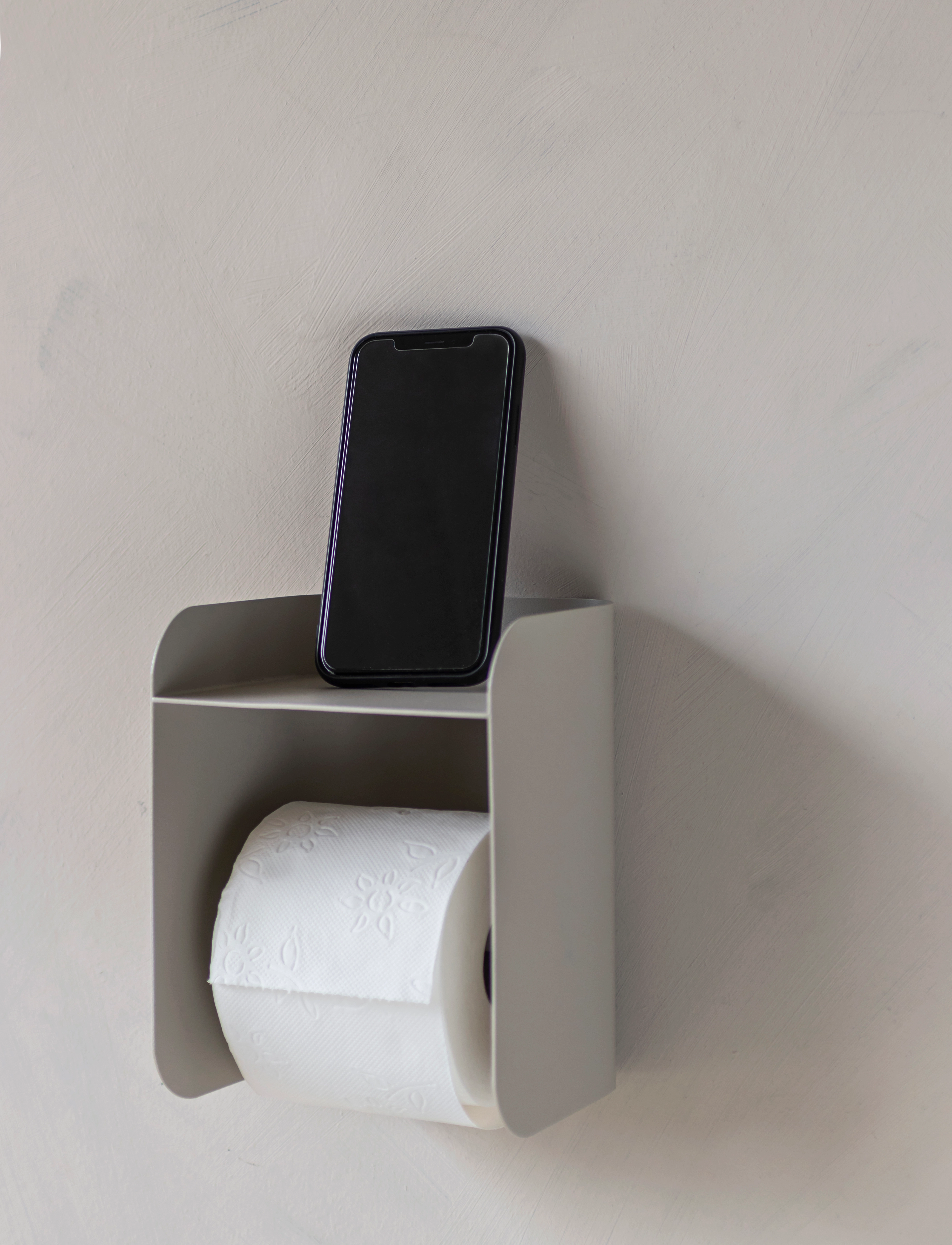 Mette Ditmer - CARRY toilet roll holder - wieszaki i haczyki - sand grey - 4