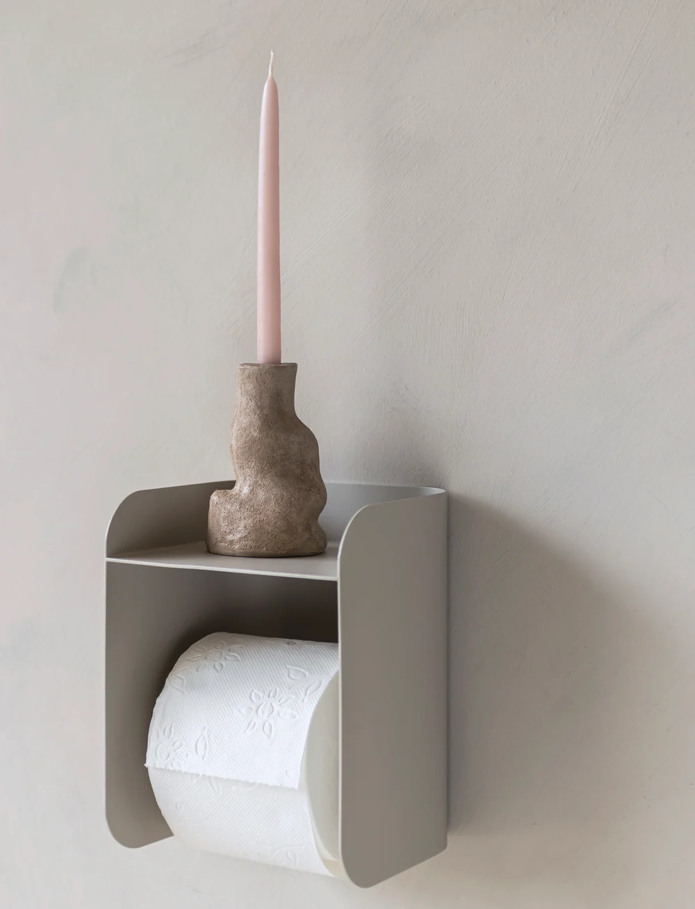 Mette Ditmer - CARRY toilet roll holder - haken & bügel - sand grey - 5