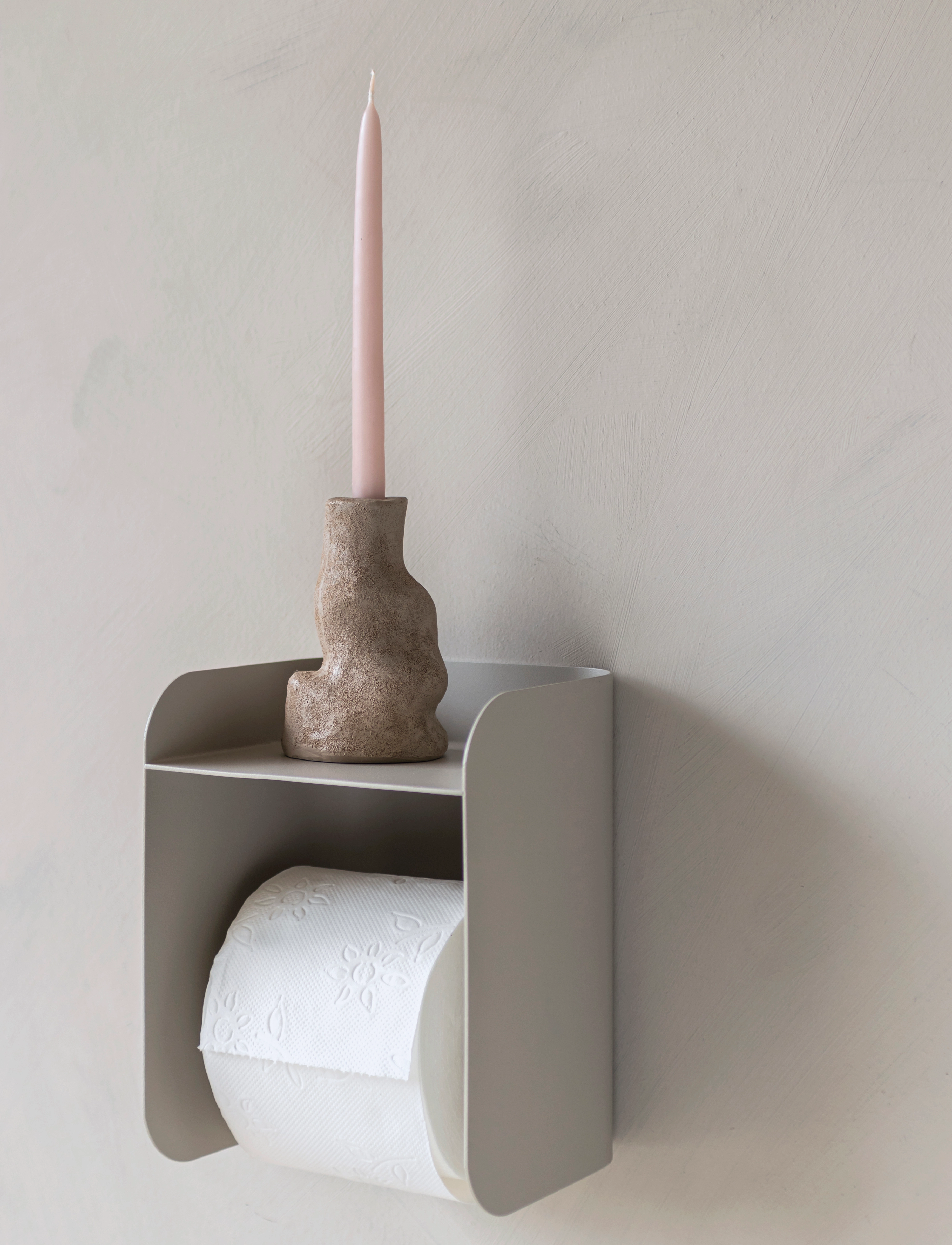 Mette Ditmer - CARRY toilet roll holder - wieszaki i haczyki - sand grey - 5