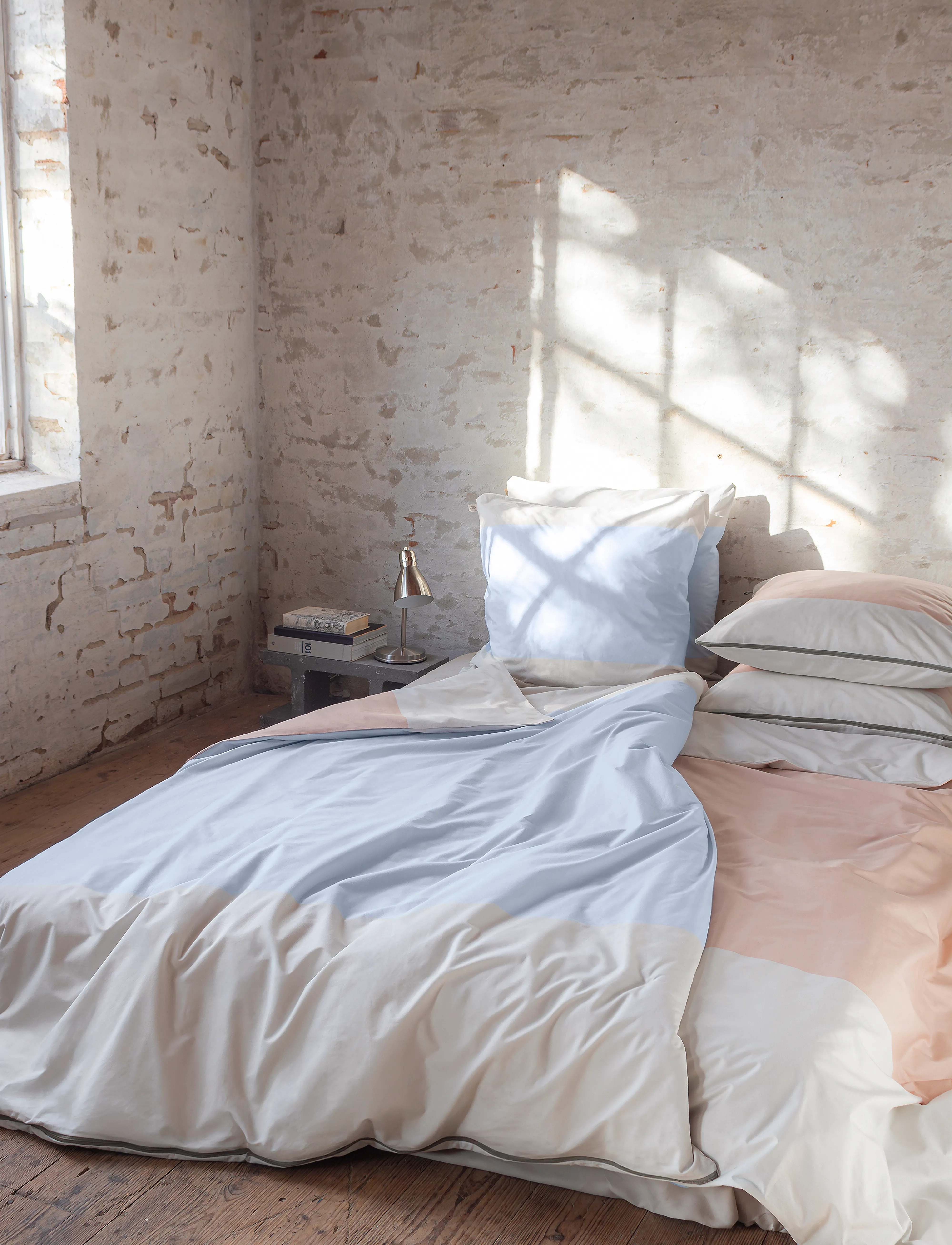 Mette Ditmer Colore Bed Set, 140X200 cm 60X63 cm, Bedtextiles, Mehrfarbig/gemustert - Sets, Homeware
