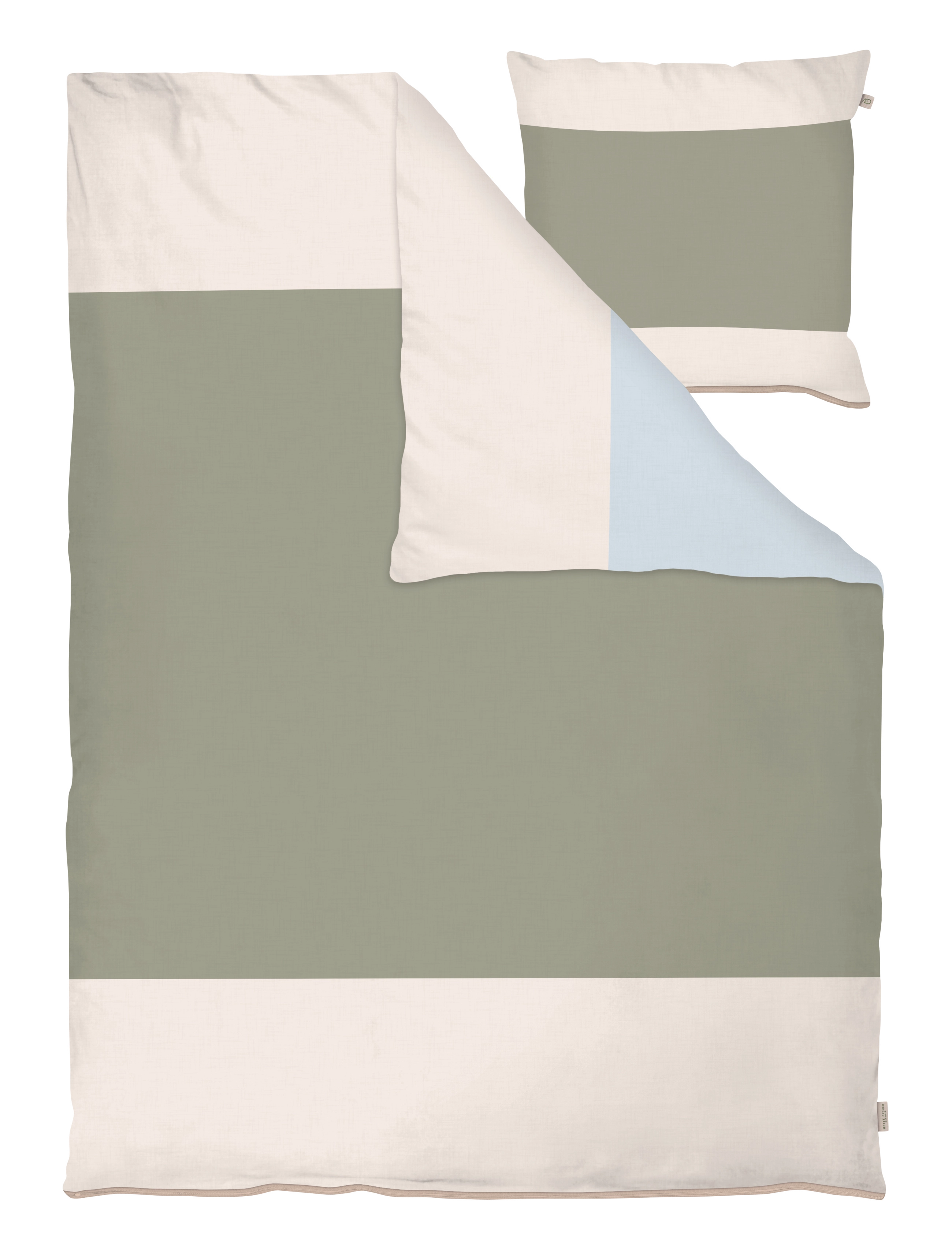 Mette Ditmer COLORE bed set - Soveværelse tekstiler - OLIVE / multi