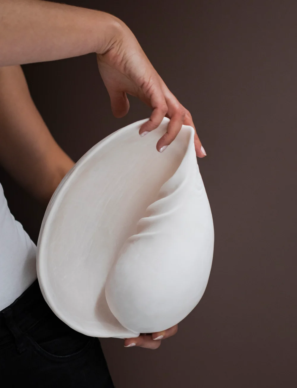 Mette Ditmer - CONCH shell - figuren & skulpturen - off-white - 2