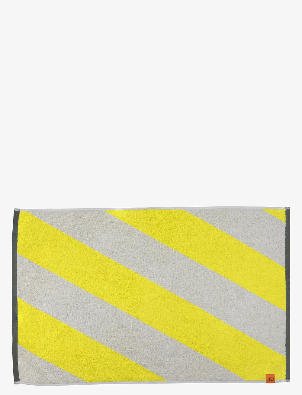 Mette Ditmer - DIAGONAL bath mat - badrumsmattor - yellow - 0