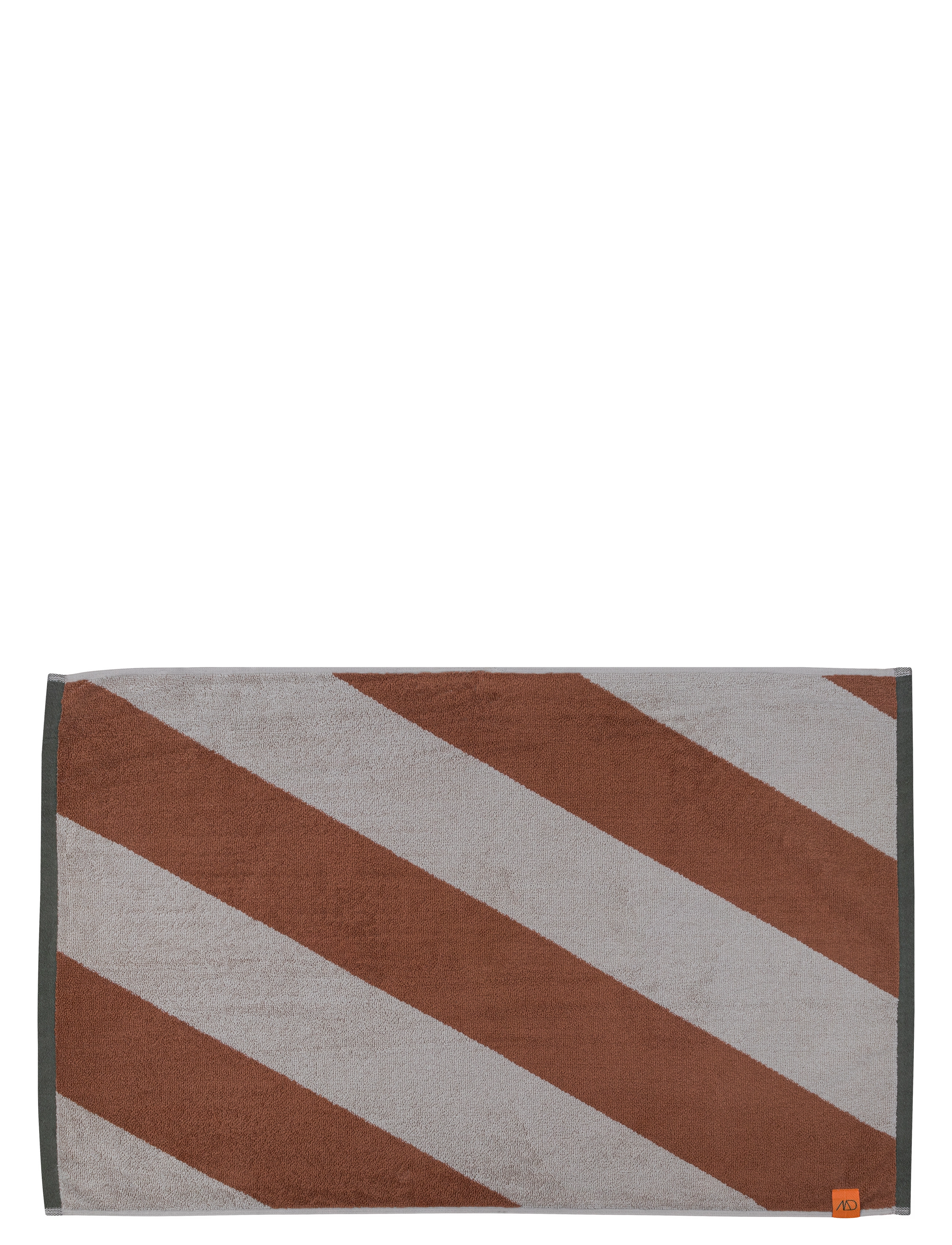 Mette Ditmer DIAGONAL bath mat - Badematten - BRICK / brown