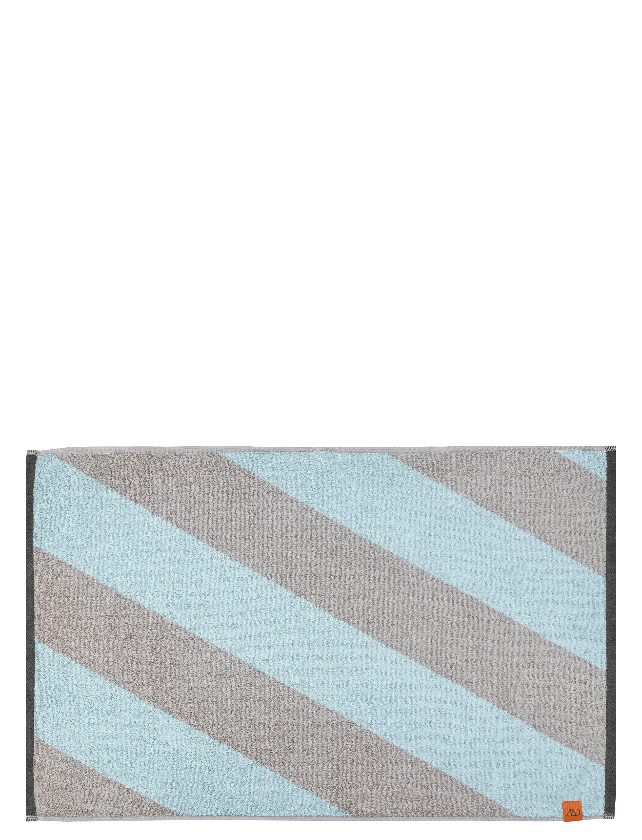 Mette Ditmer Diagonal Bath Mat, Badetæppe, Blå, Str: 50X 80CM