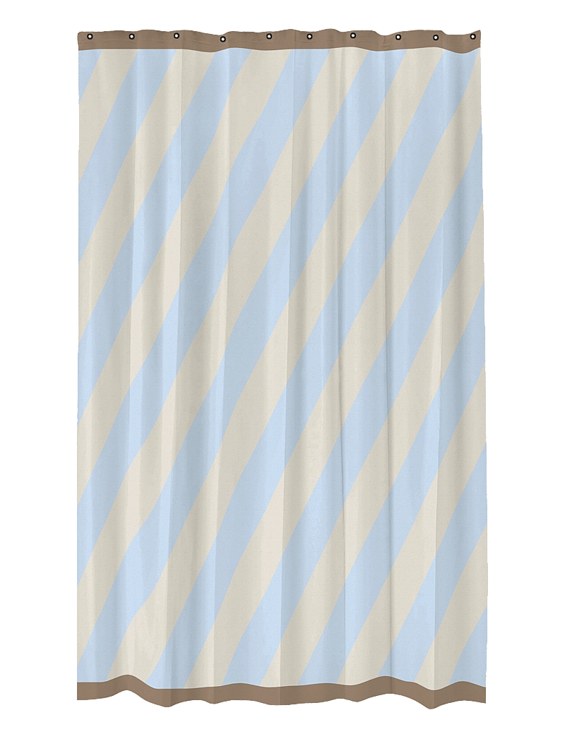 Mette Ditmer - DIAGONAL shower curtain - osta hinna alusel - light blue - 0